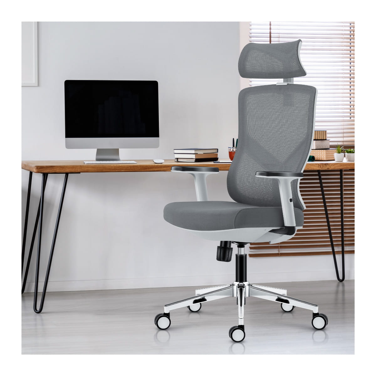 Ergonomická židle Mark Adler Manager 3.3 White 