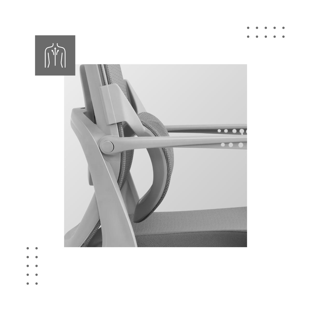 Ergonomická židle Mark Adler Manager 3.6 šedá 