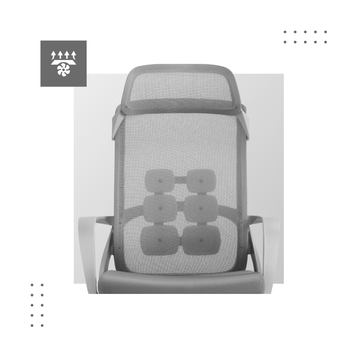 Ergonomická židle Mark Adler Manager 3.6 šedá 