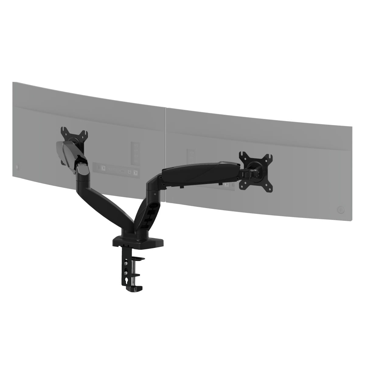 Otočný držák Huzaro Motion 2.2 pro dva monitory 
