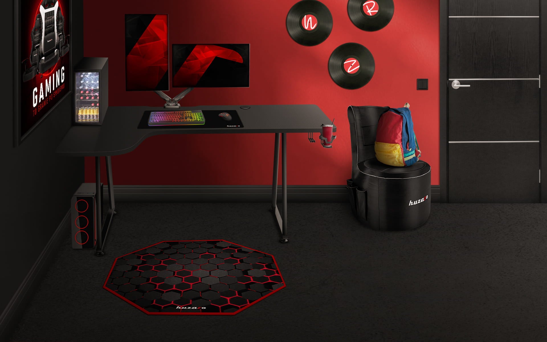 Herní stůl Huzaro Hero 7.7 160 cm 