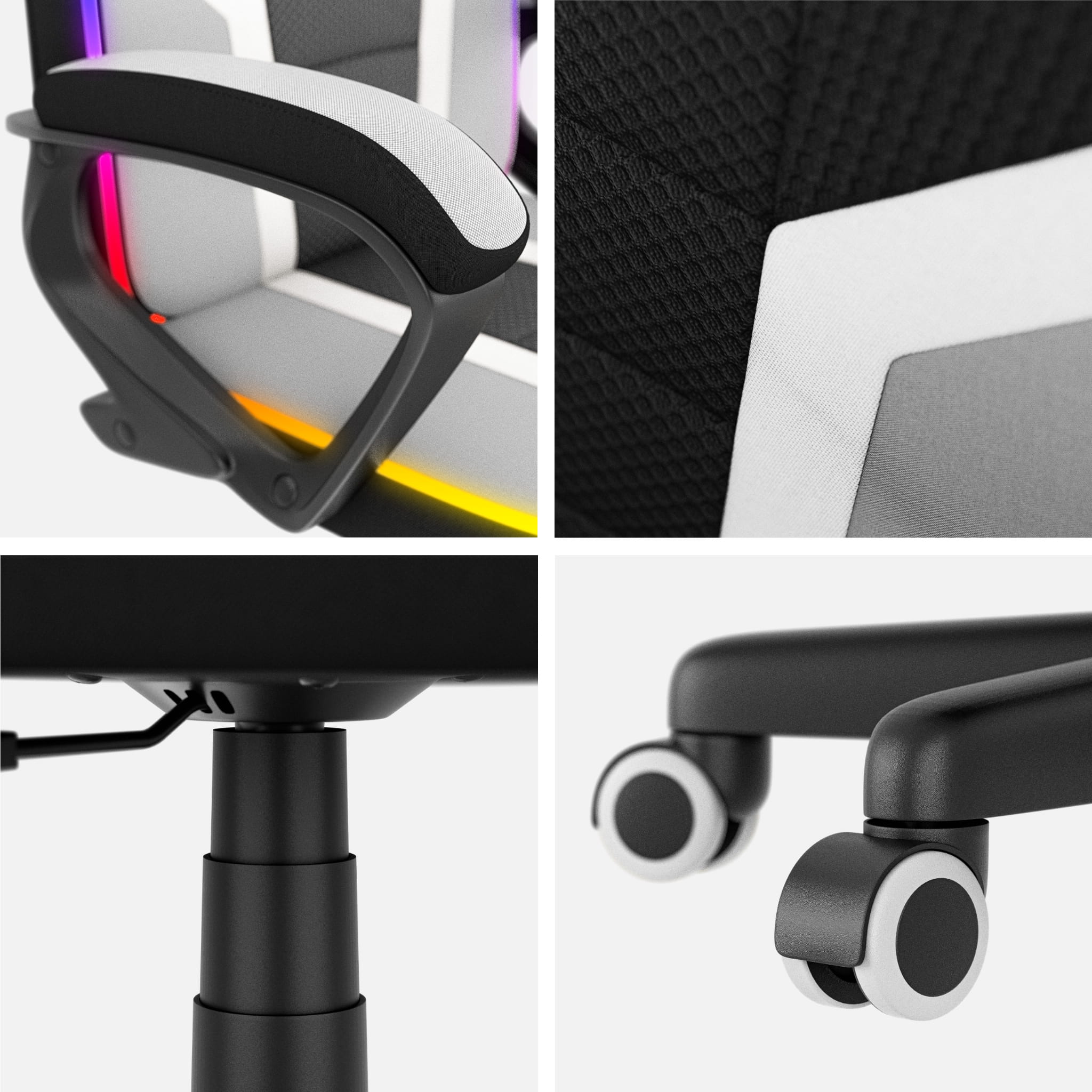 Herní židle Huzaro Ranger 1.0 RGB pro děti 