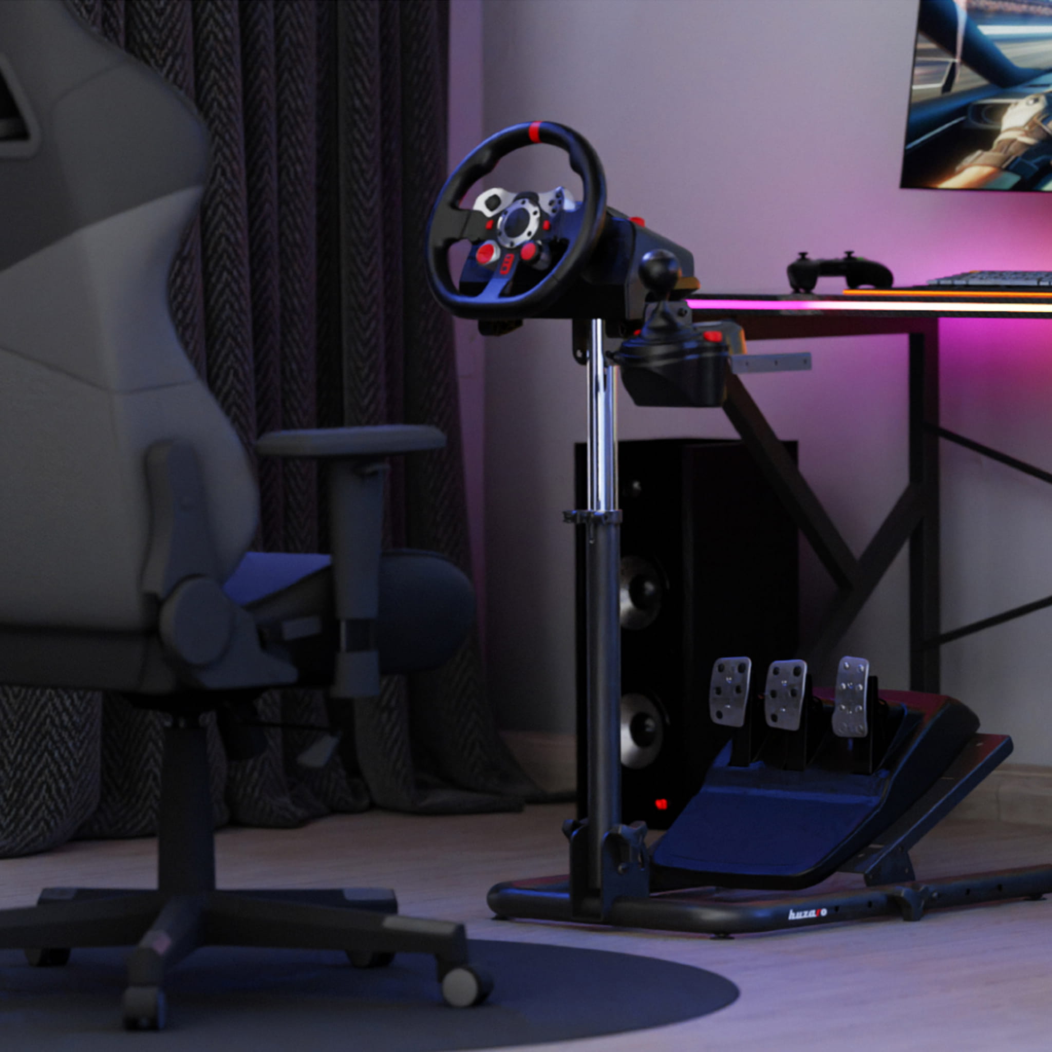 Stojan na volant Huzaro SPEED 2.0 Sim Racing 