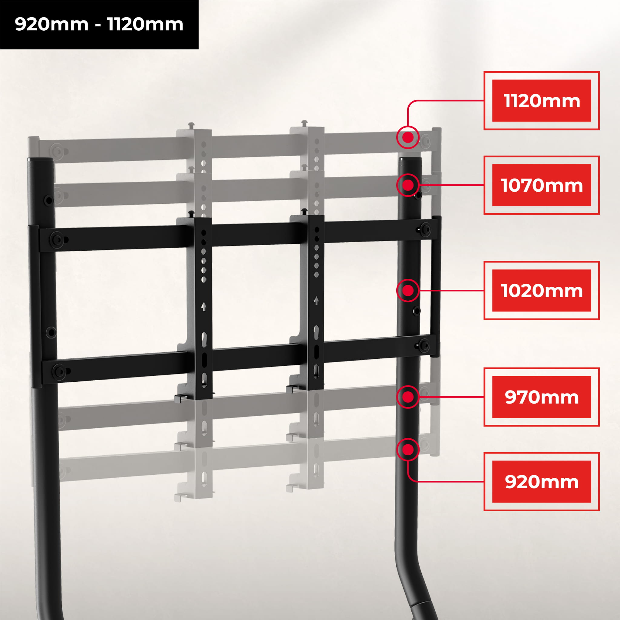 TV stojan Huzaro Speed ​​​​9.1 Sim Racing 