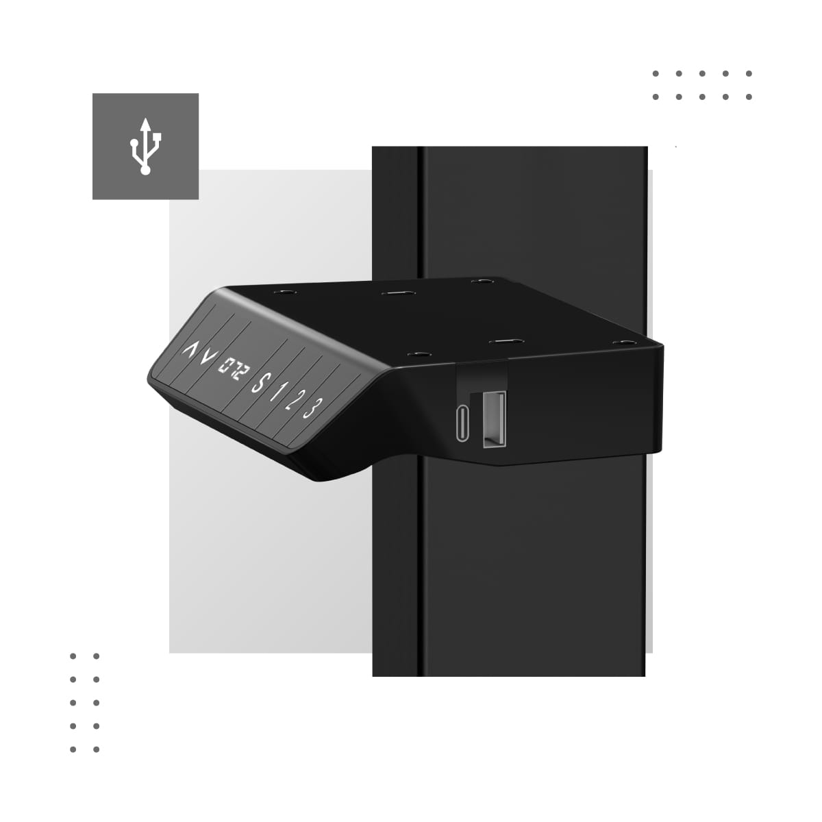 Rám elektrického stolu MARK ADLER Xeno 4.1 Black 