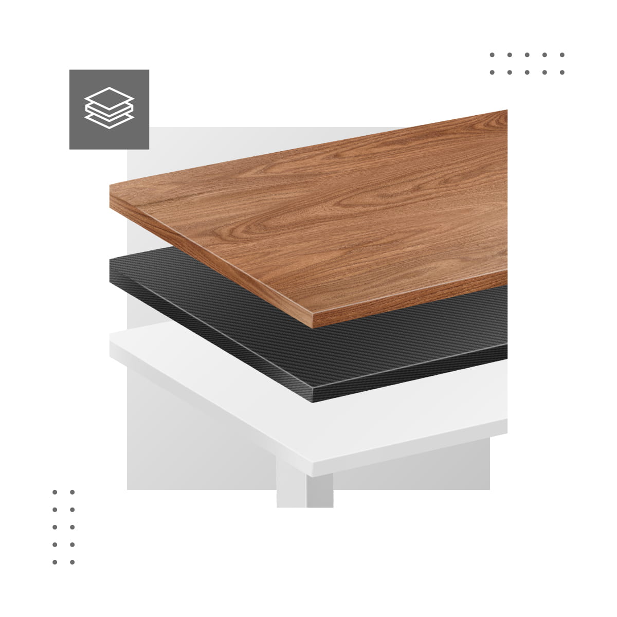 Elektrický stůl Mark Adler Xeno 4.1, bílý 