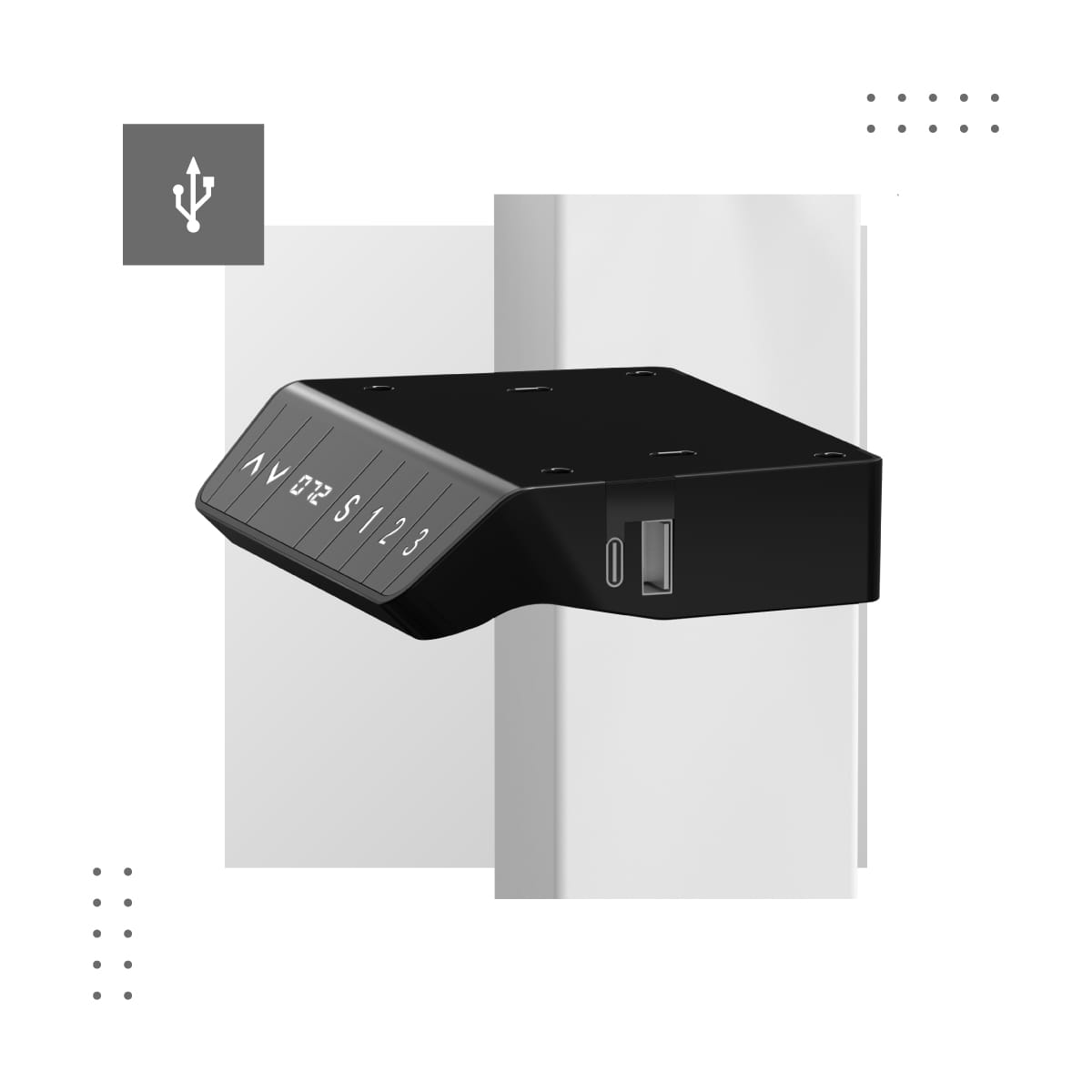 Elektrický stůl Mark Adler Xeno 4.1, bílý 