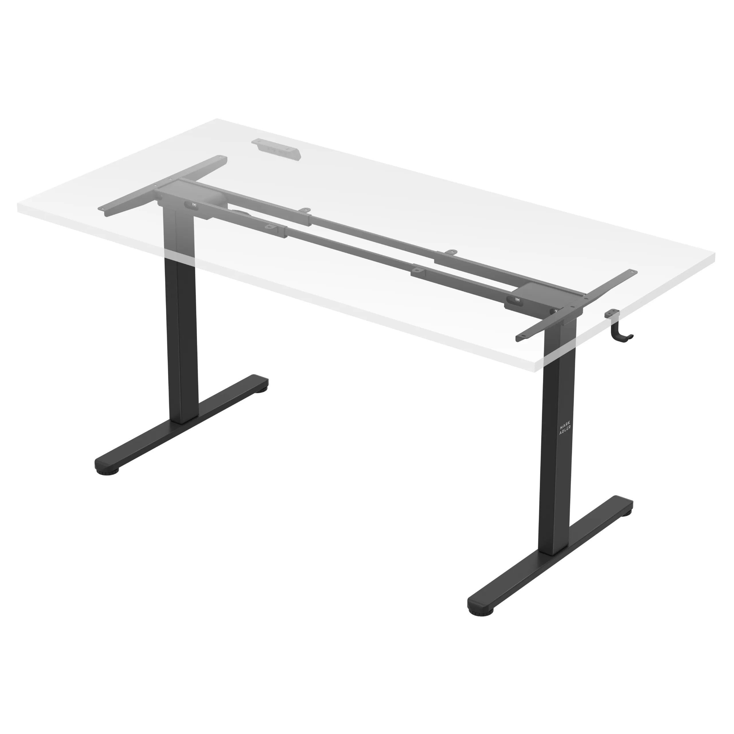 Elektrický stůl Mark Adler Xeno 4.5 Black s dvojitým motorem 