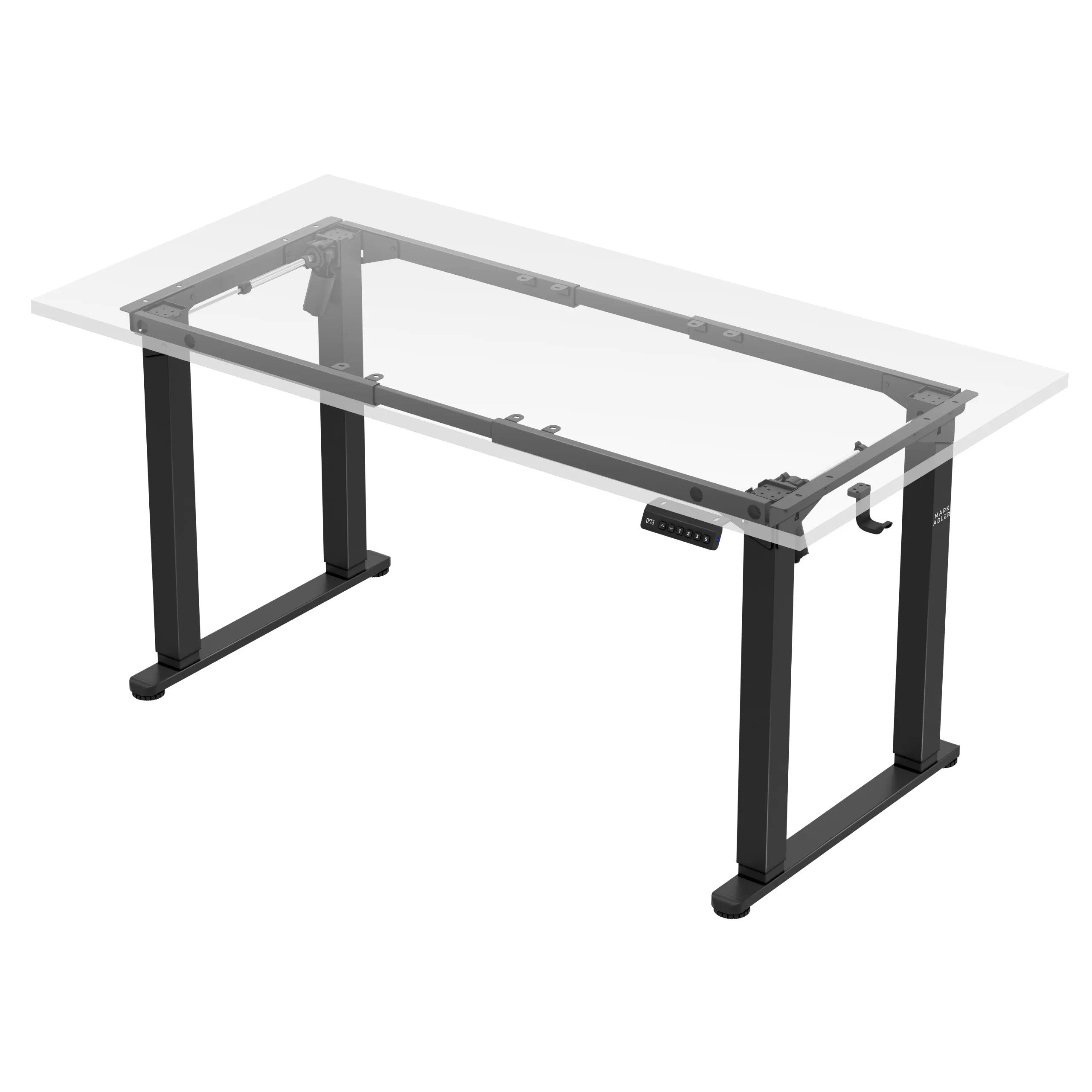 Elektrický stůl Mark Adler Xeno 5.0 s dvojitým motorem, černý 