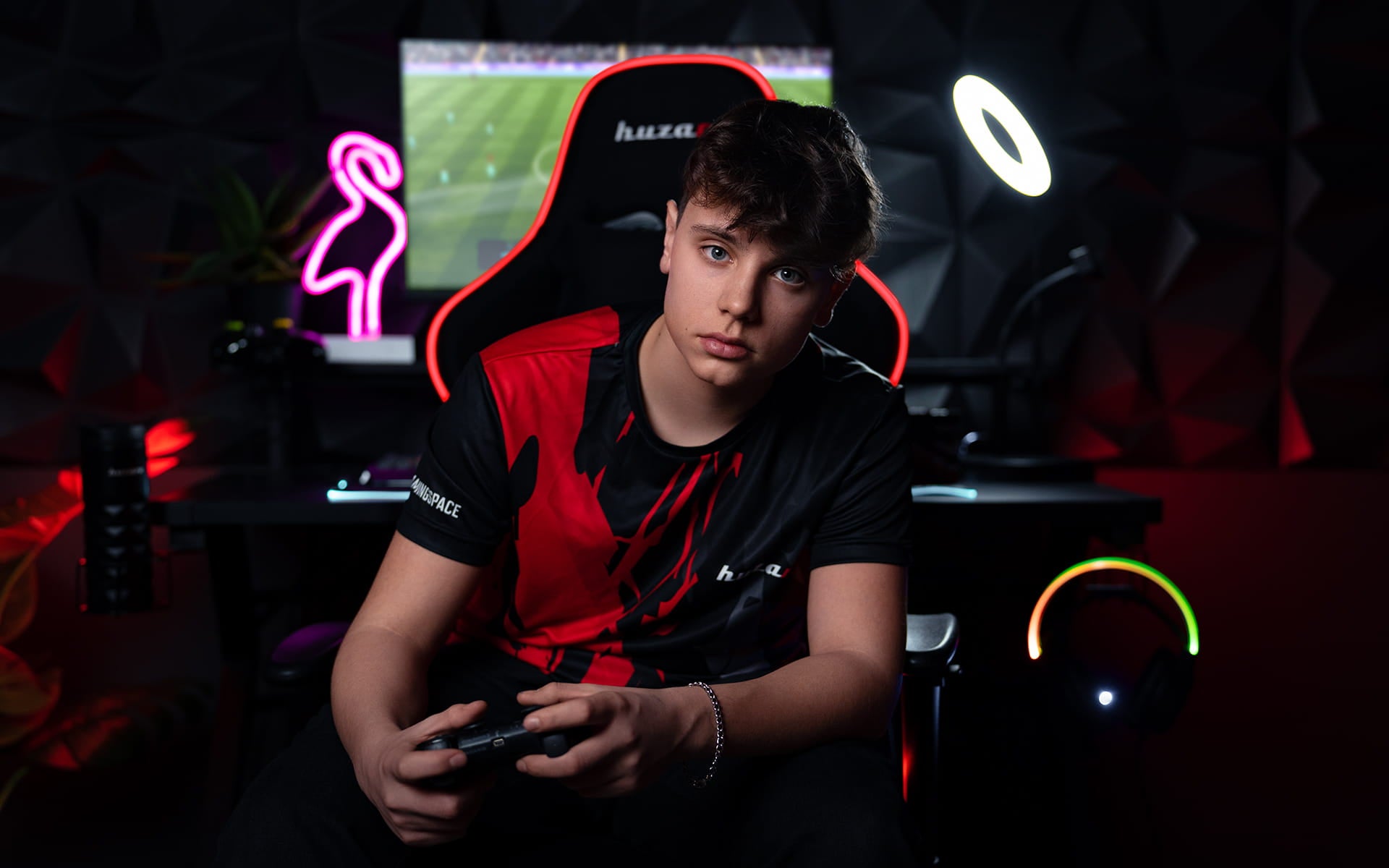 Herní tričko Huzaro velikost M 