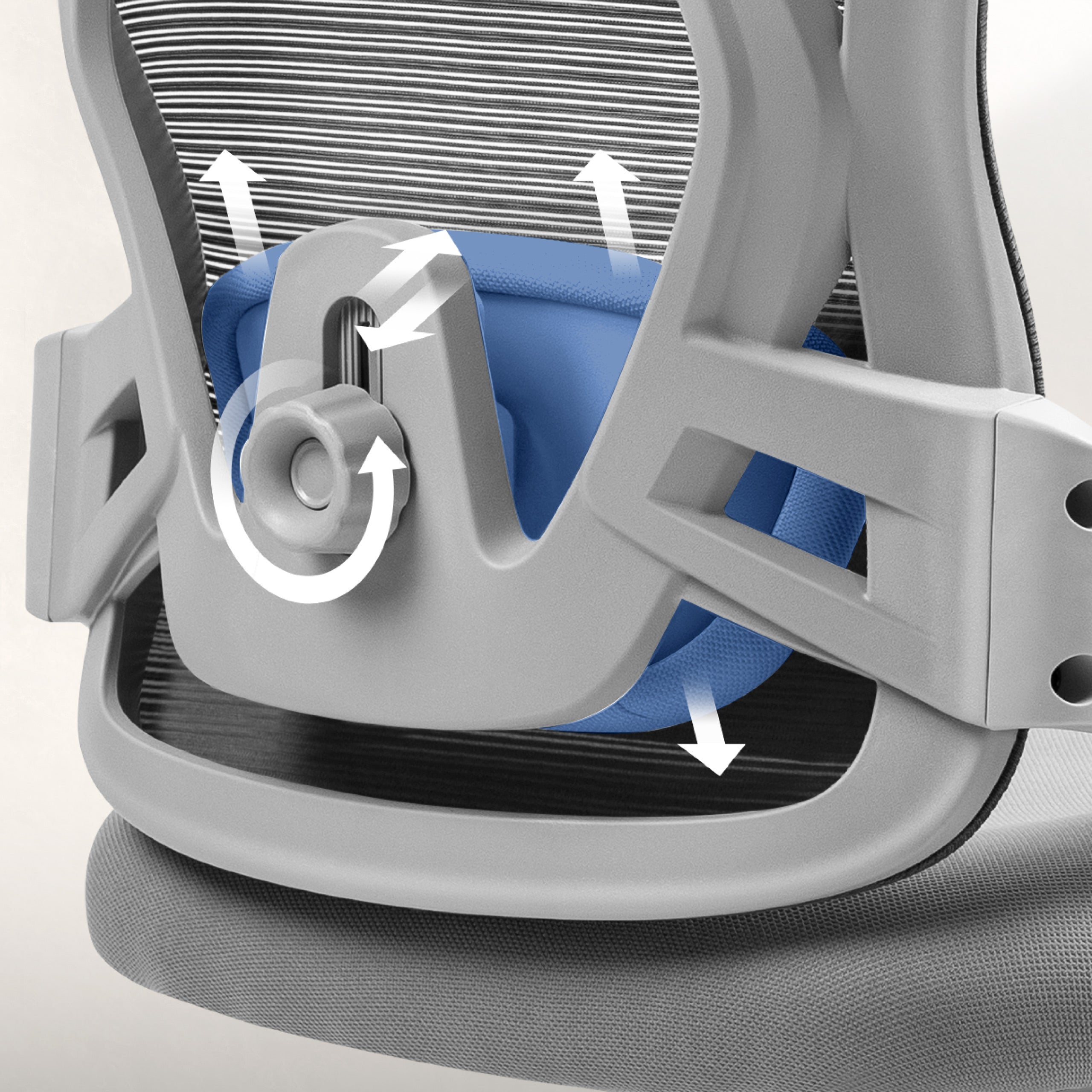 Herní židle Huzaro Combat 2.7 šedá 