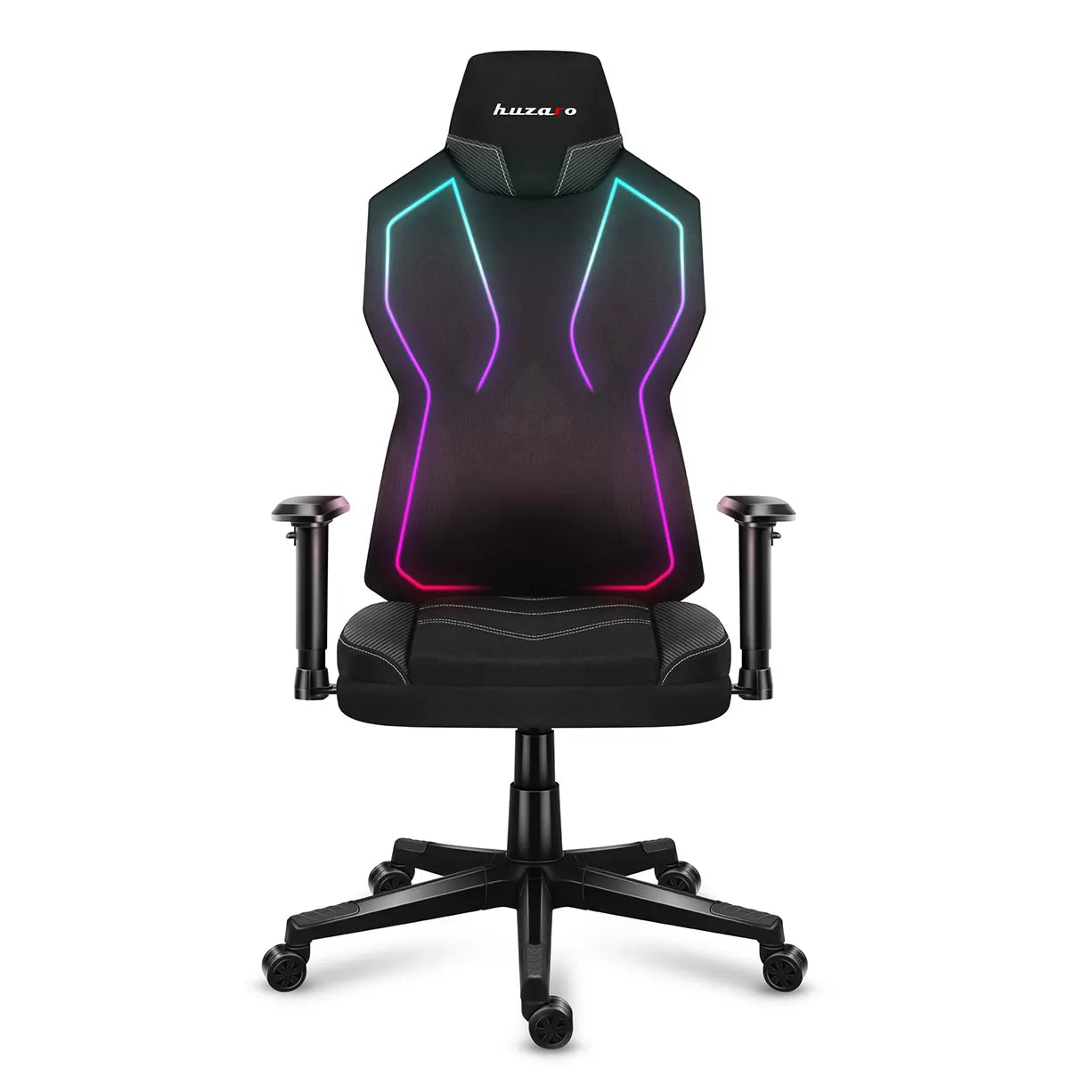 Herní židle Huzaro COMBAT 6.2 Black RGB 