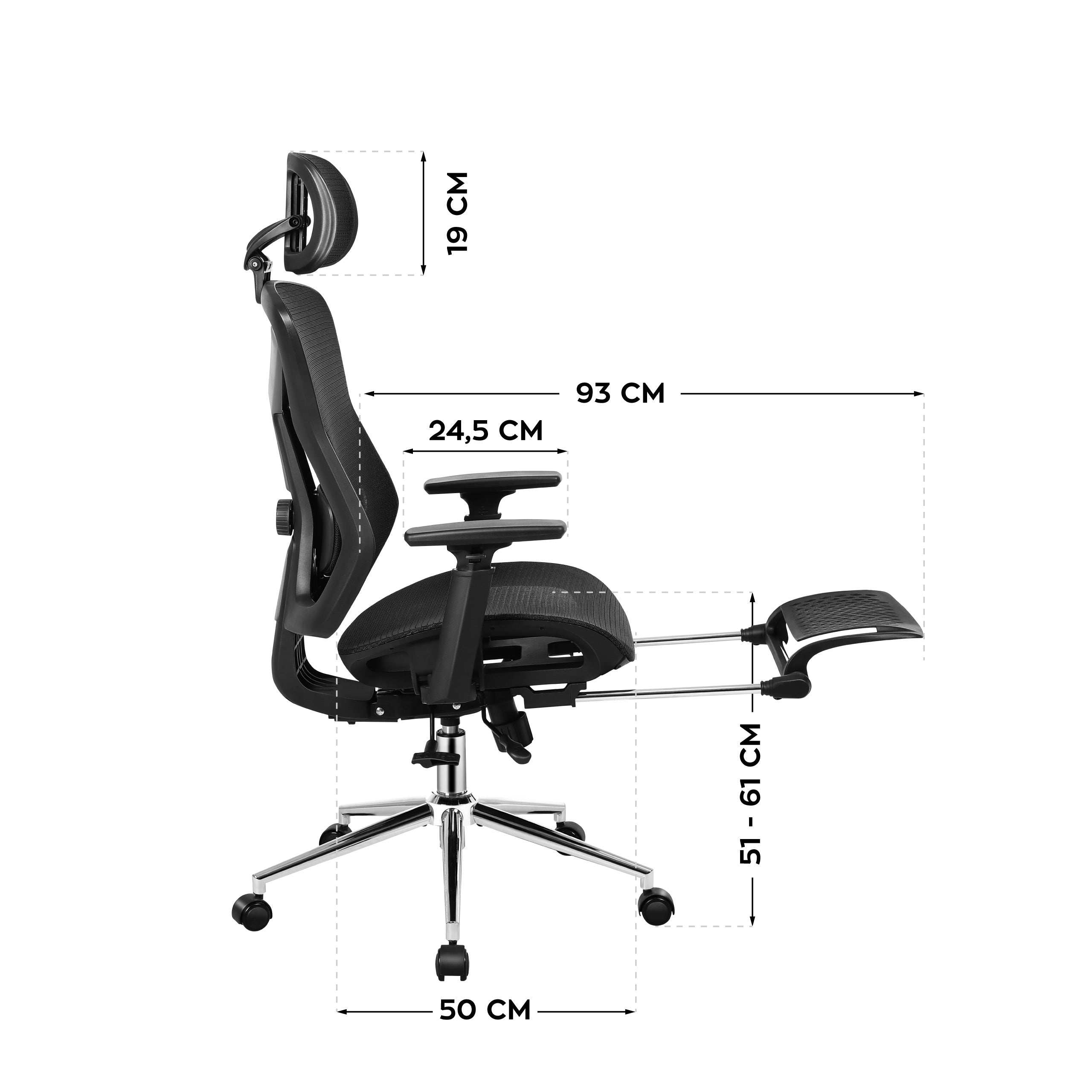 Otočná židle Mark Adler Expert 5.7, černá 