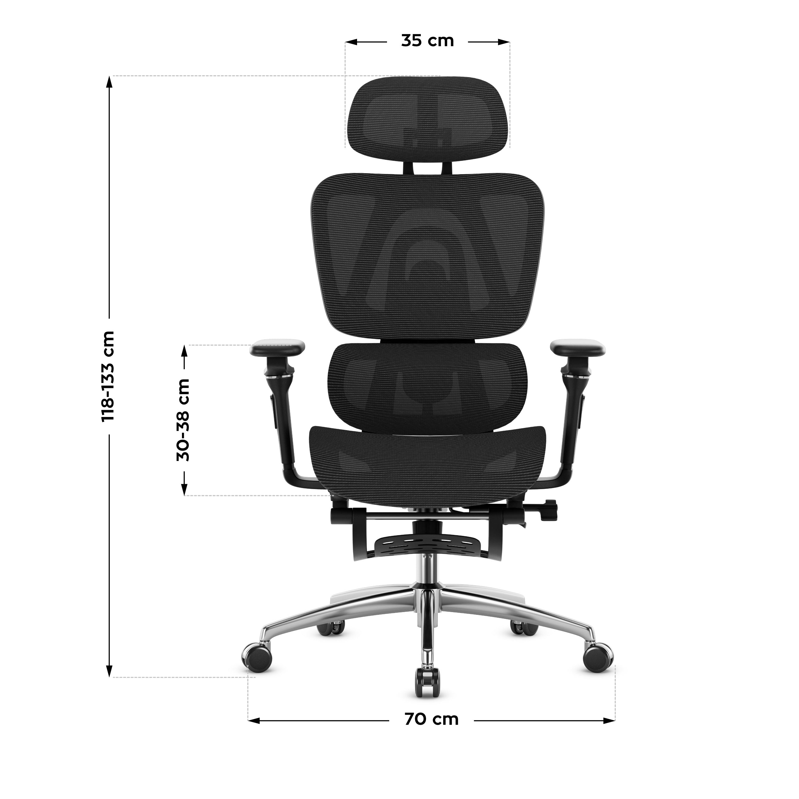 Ergonomická židle Mark Adler Expert 7.9 černá 