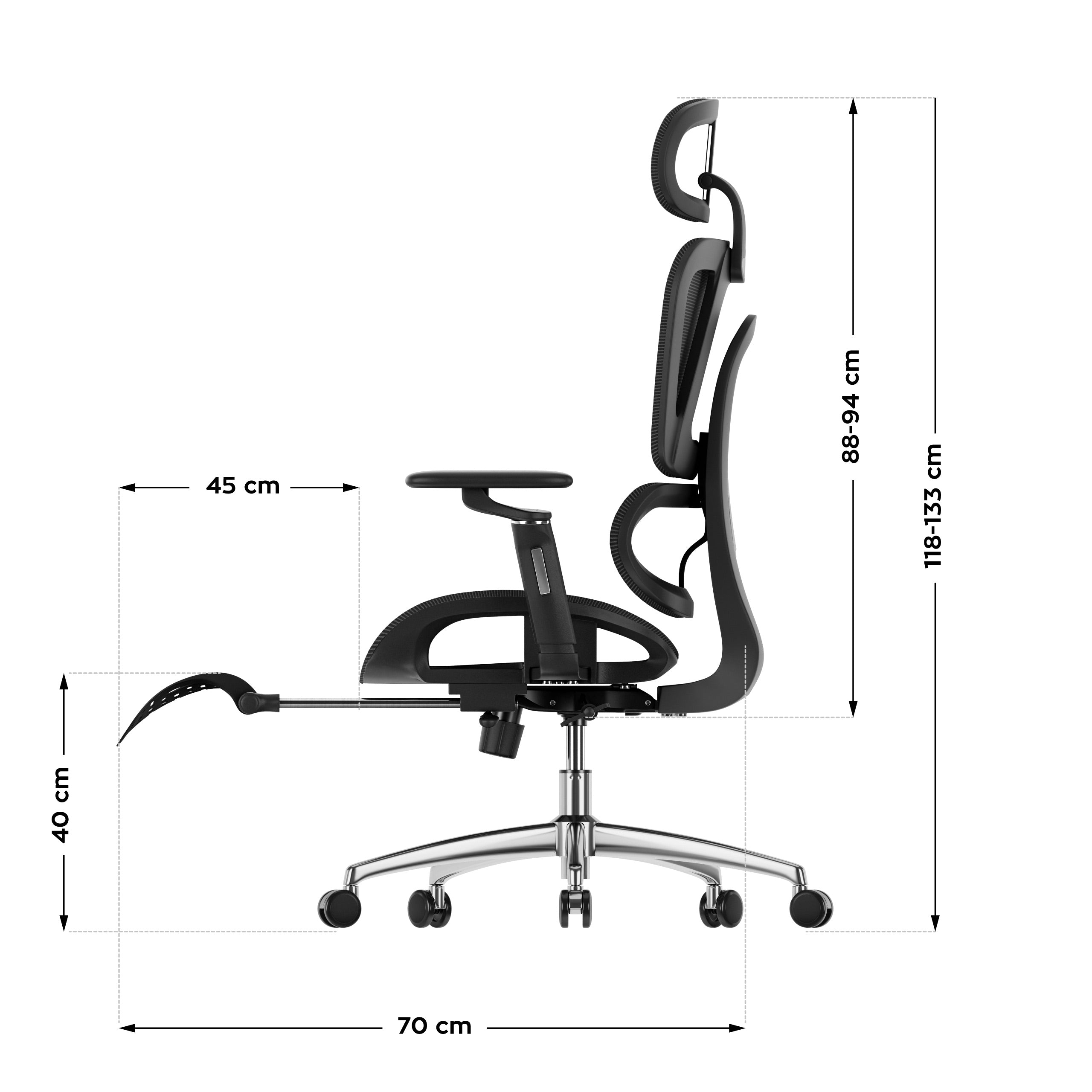 Ergonomická židle Mark Adler Expert 7.9 černá 