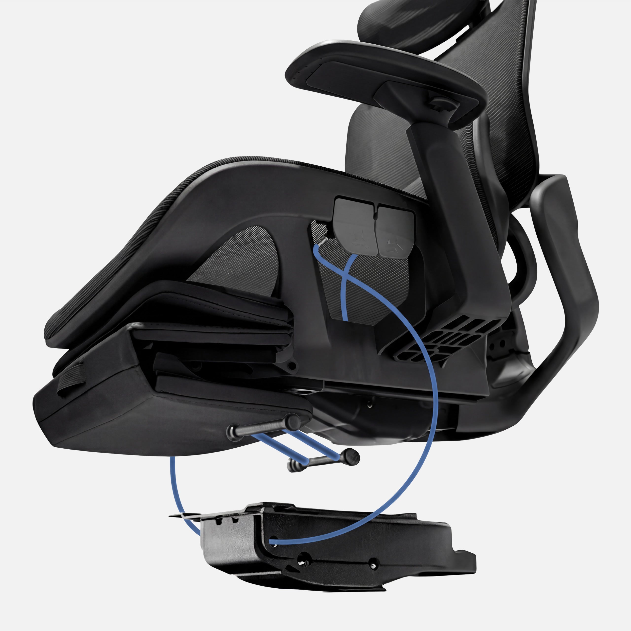 Ergonomické křeslo s opěrkou nohou Mark Adler Expert 9.3 Black