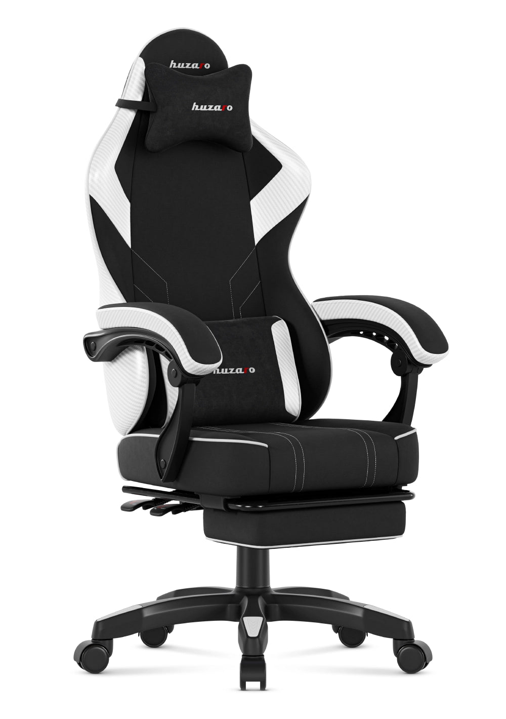 Herní židle Huzaro Force 3.7 White Carbon 