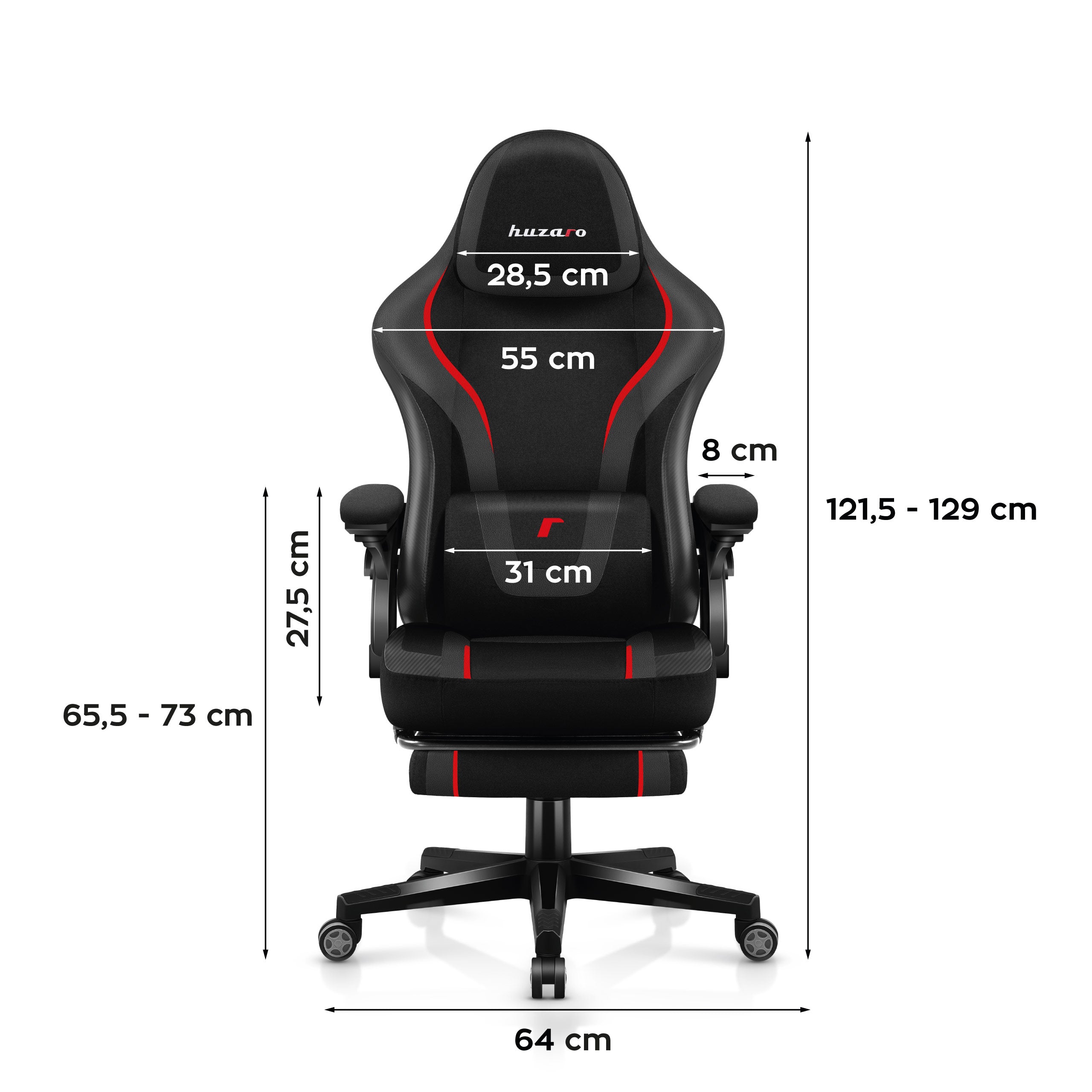 Herní židle Huzaro Force 4.6 Carbon 