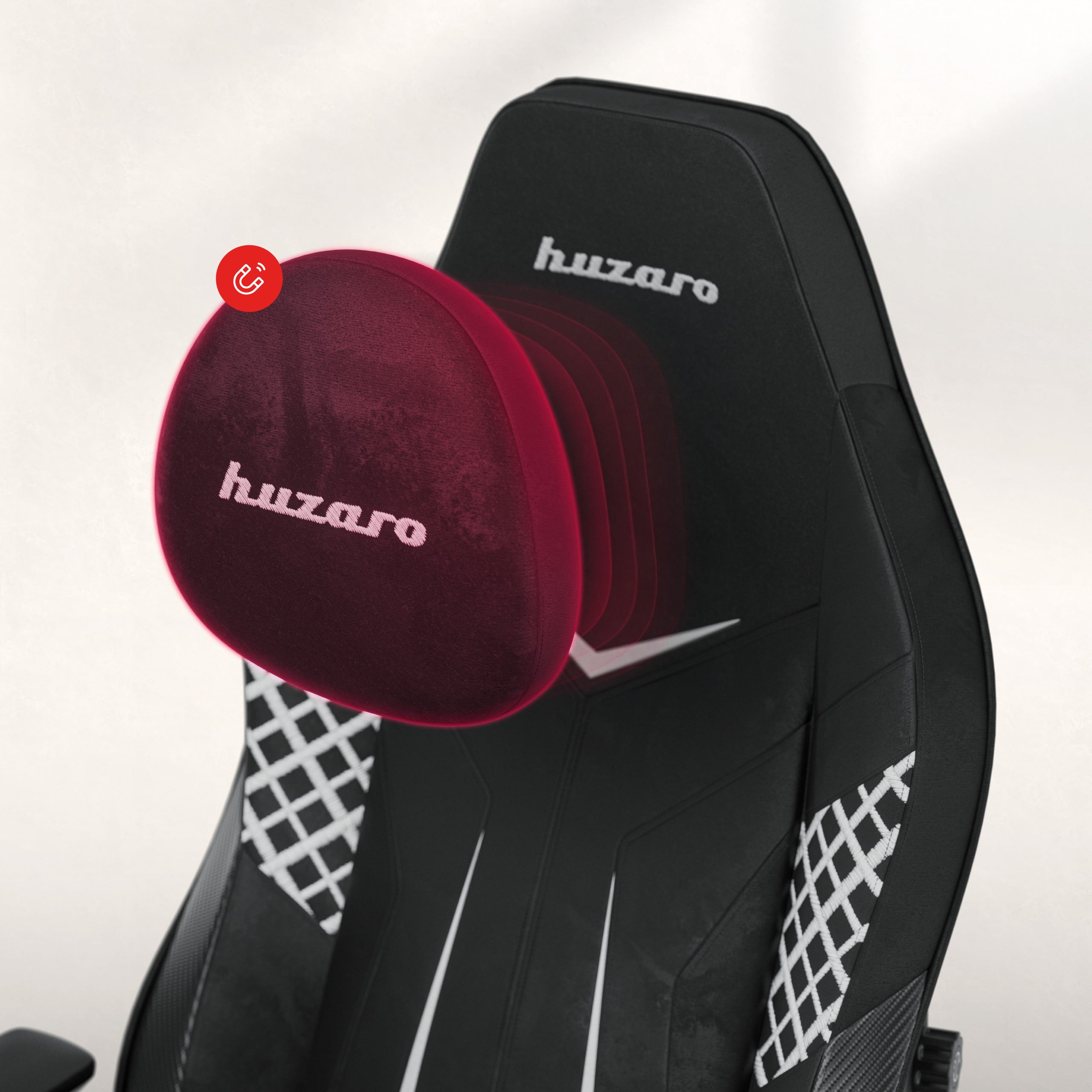 Gamingové křeslo z semiše Huzaro Force 8.3 Carbon Black