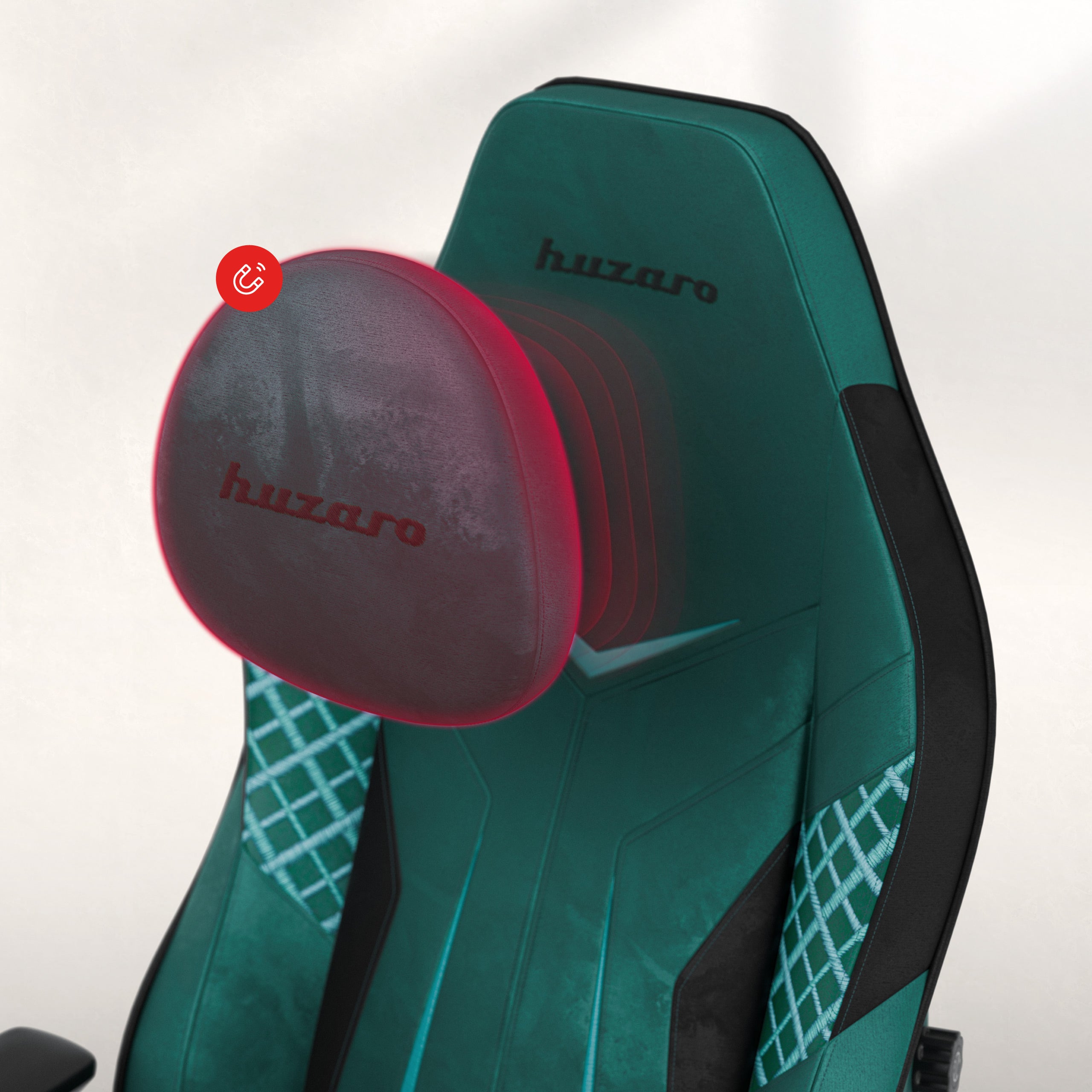 Gamingové křeslo z semiše Huzaro Force 8.3 Green