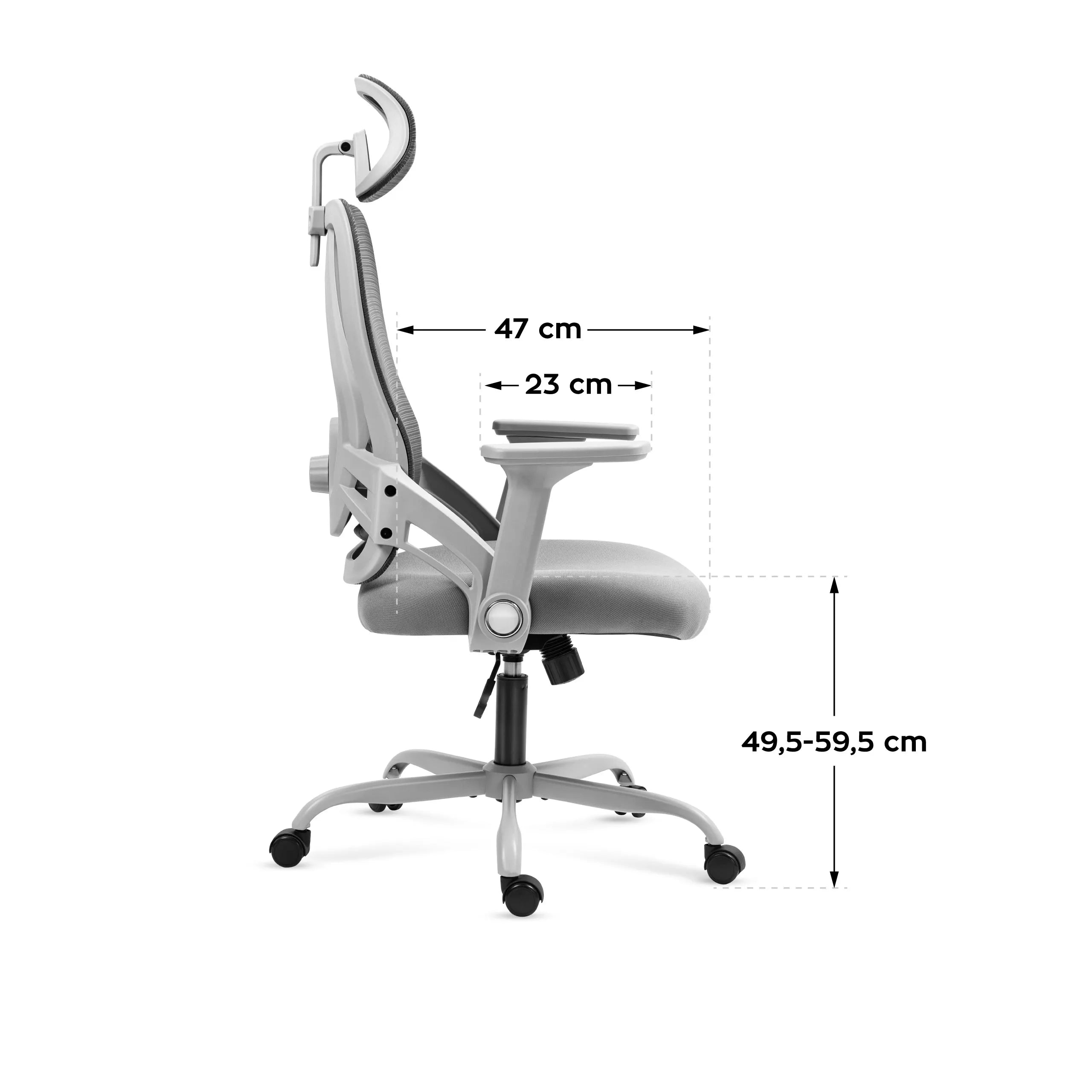 Otočná židle Mark Adler Manager 2.9 šedá 