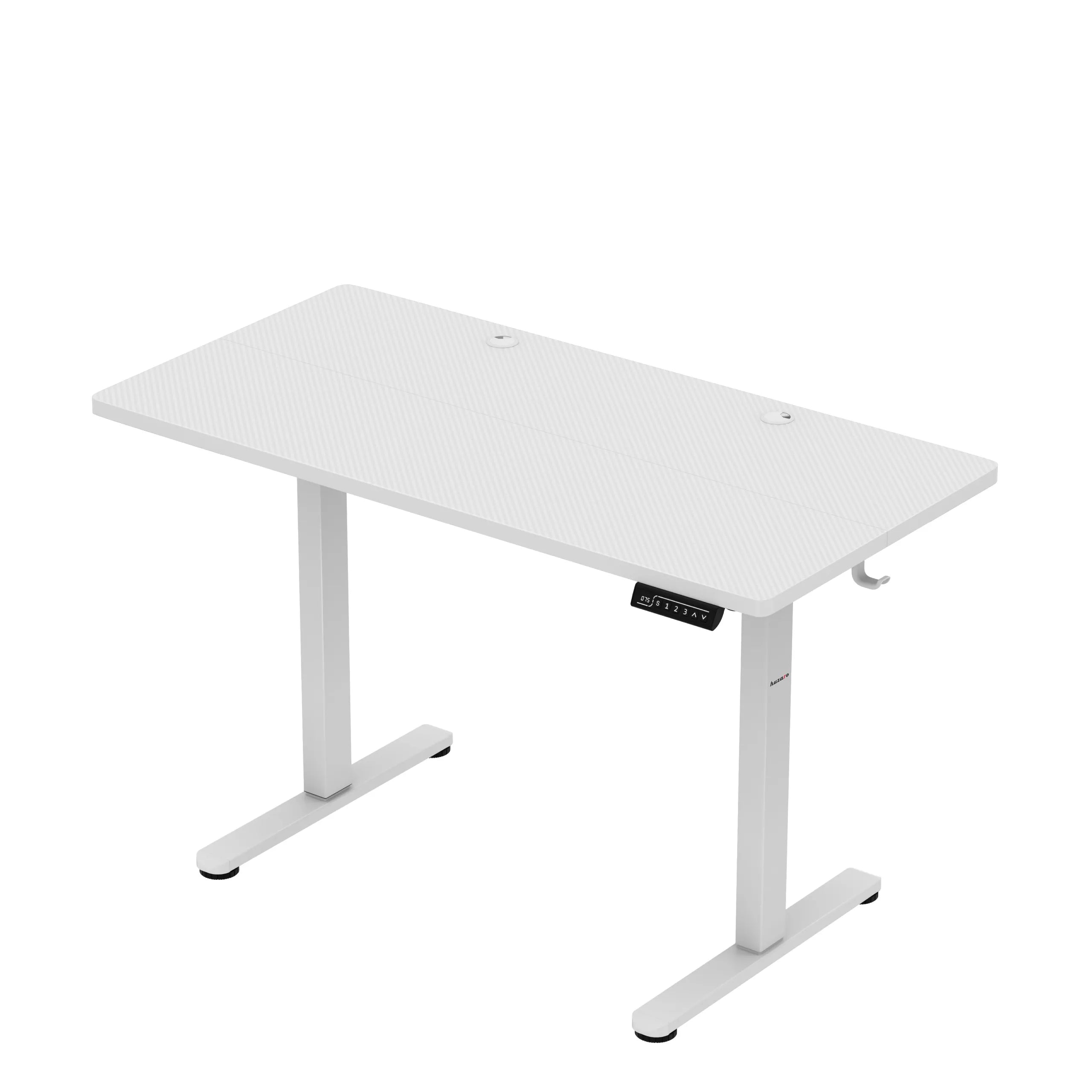 Herní stůl Huzaro Hero 8.1 White 120 cm elektrický 