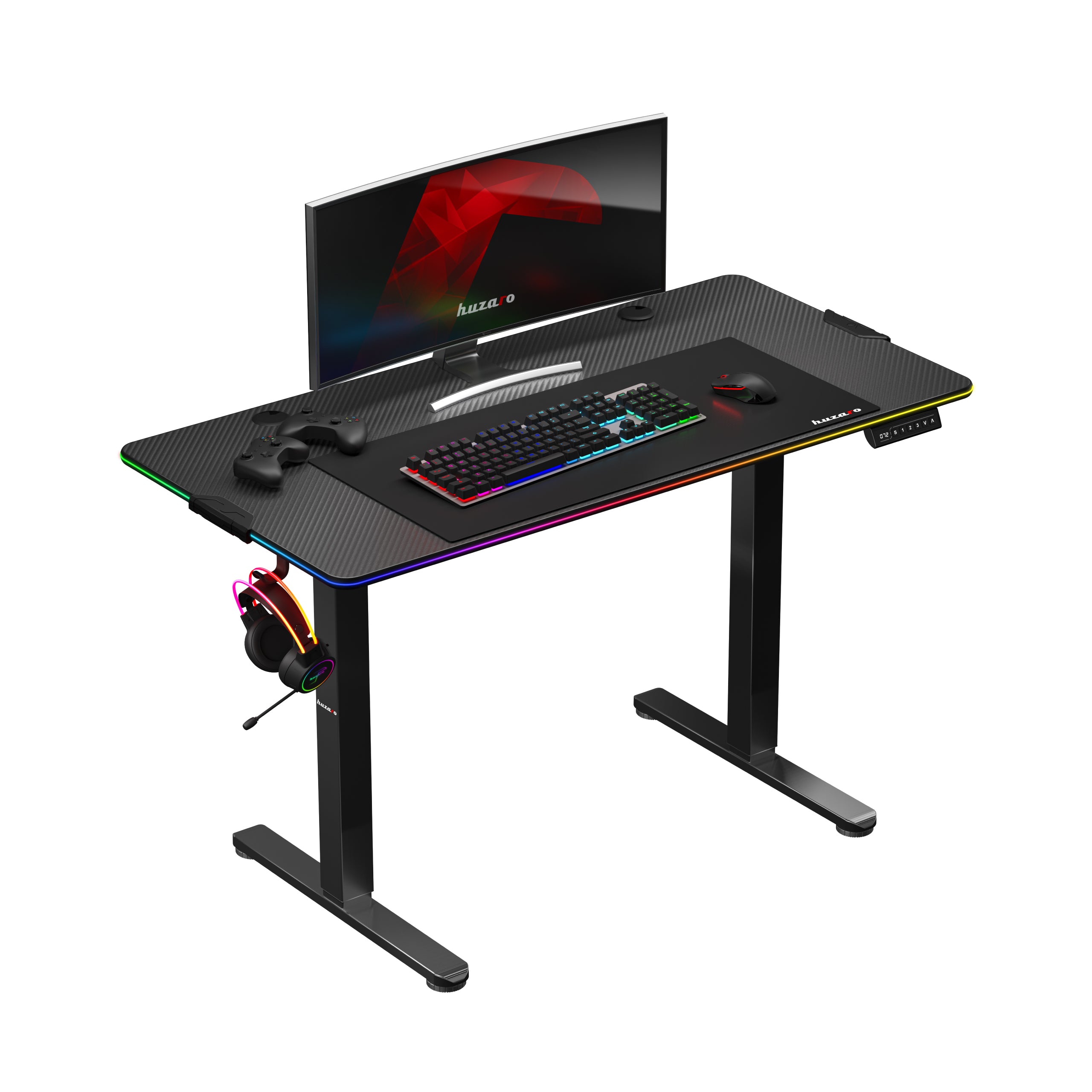 Elektrický stůl Huzaro Hero 8.2 RGB 120 cm 