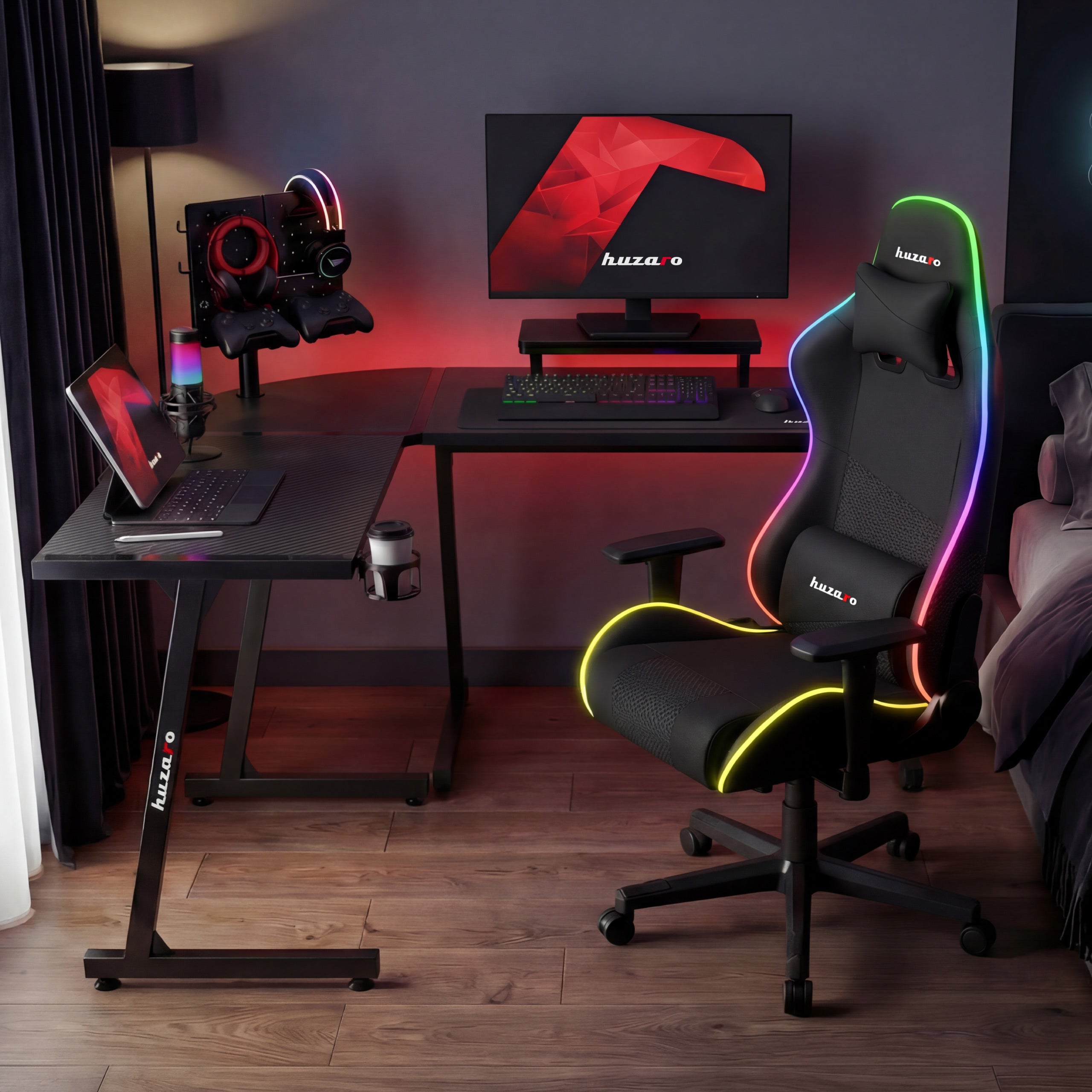 Rohový stůl