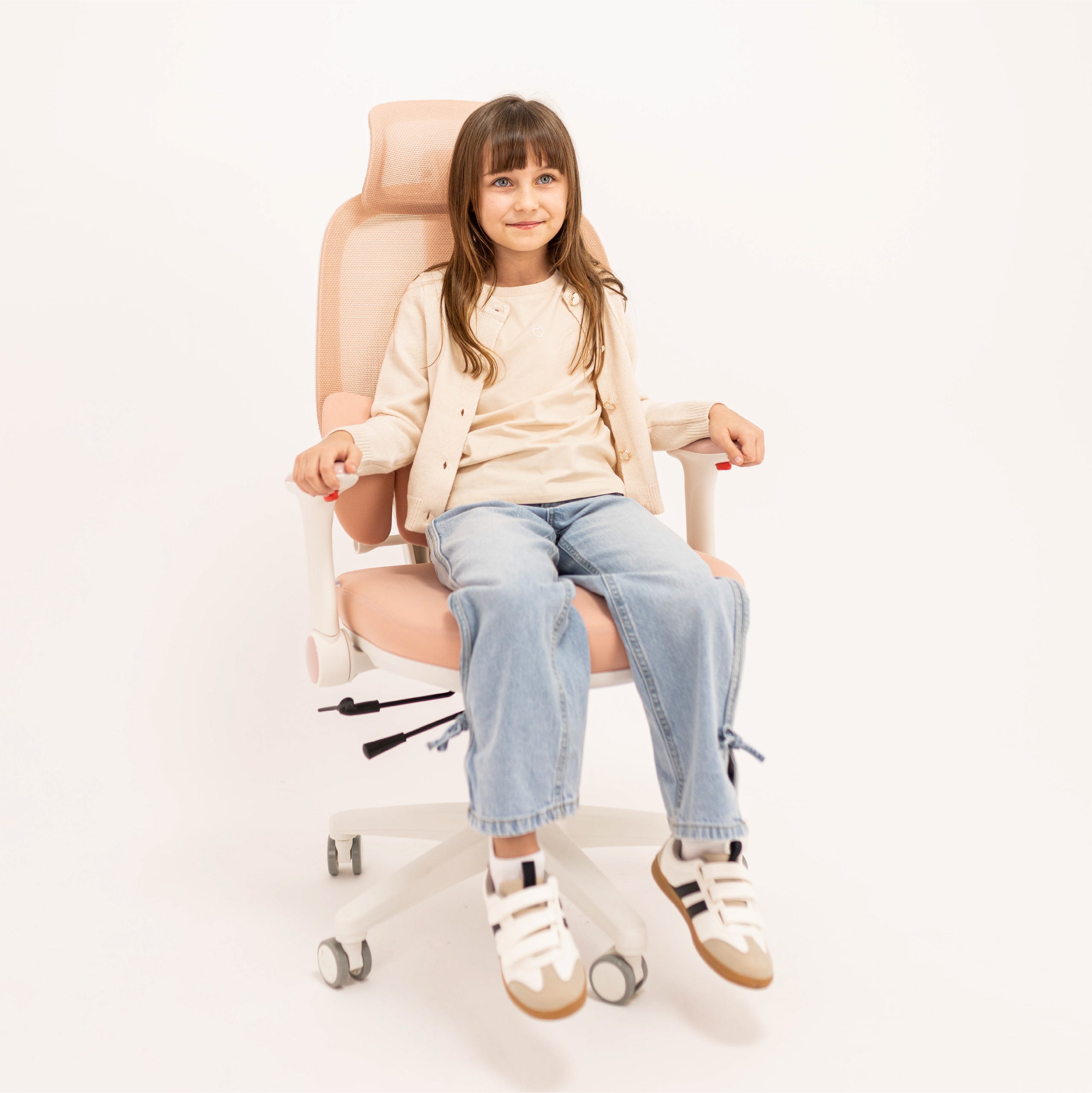Dětská ergonomická židlička Mark Adler Junior 6.3 růžová