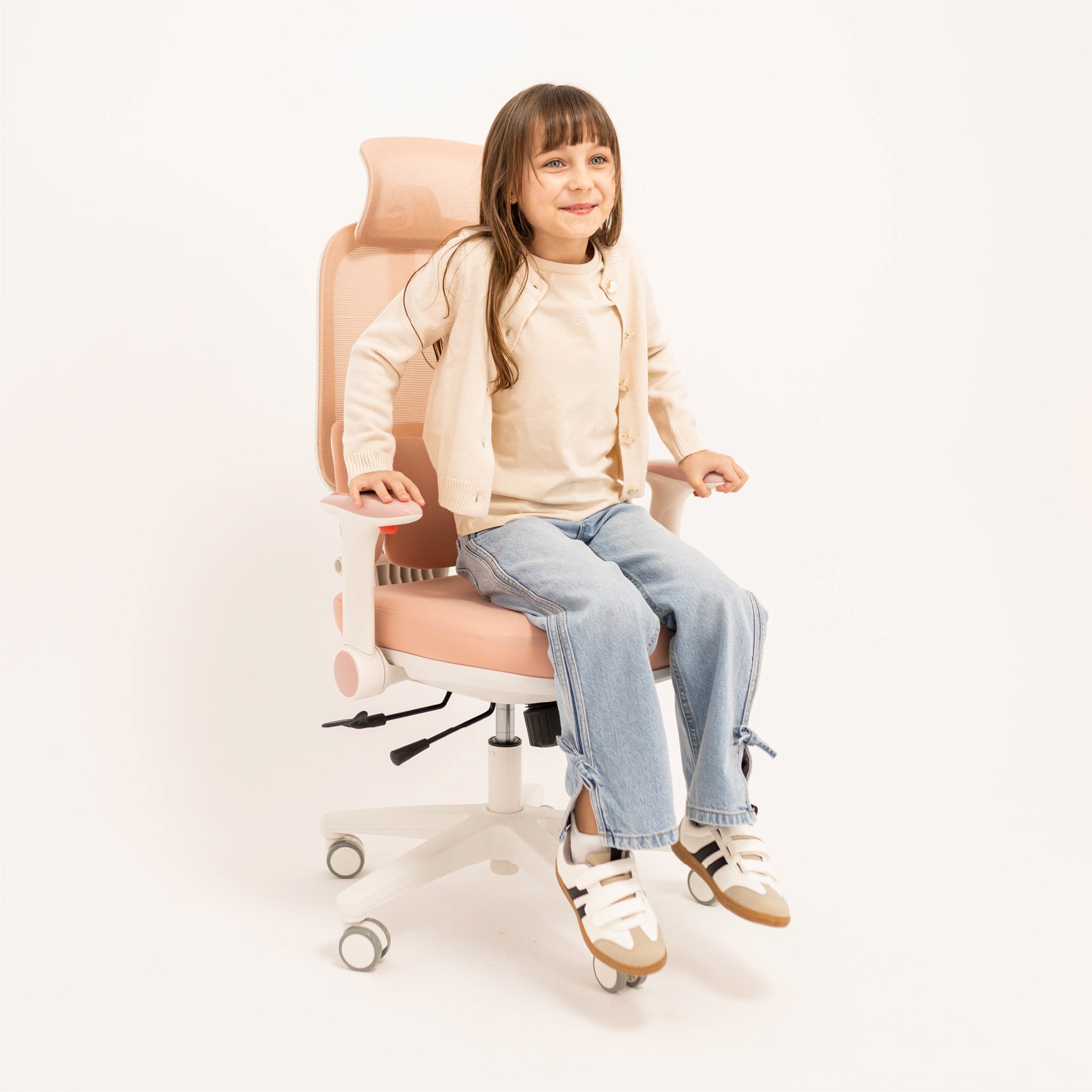 Dětská ergonomická židlička Mark Adler Junior 6.3 růžová