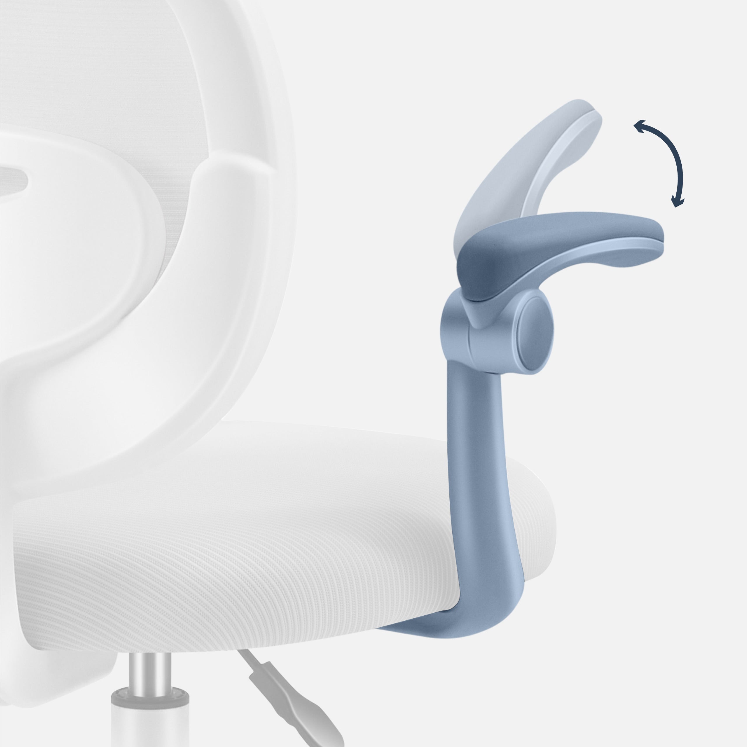 Dětská kancelářská židle Mark Adler Junior 3.0 šedá