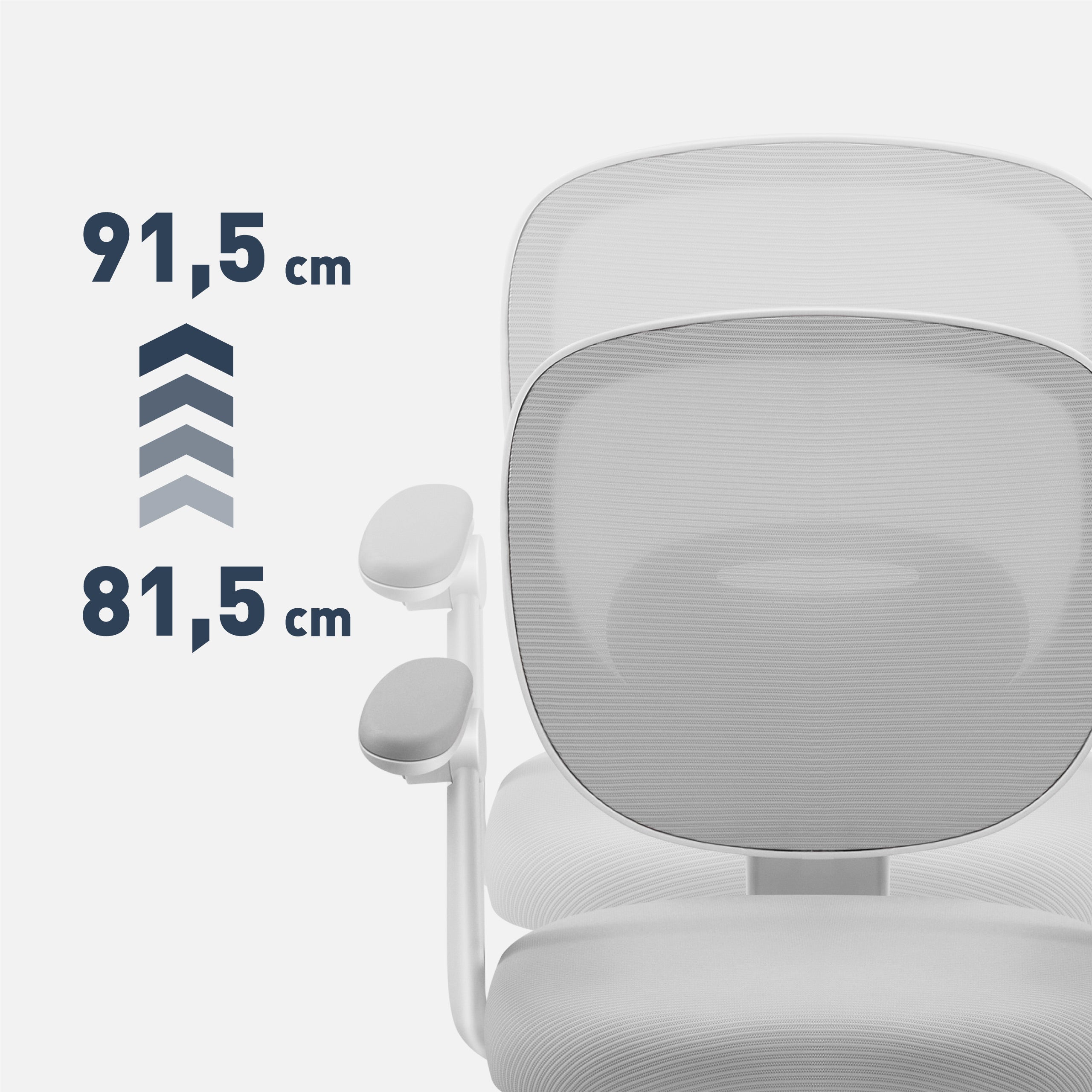 Dětská kancelářská židle Mark Adler Junior 3.0 šedá