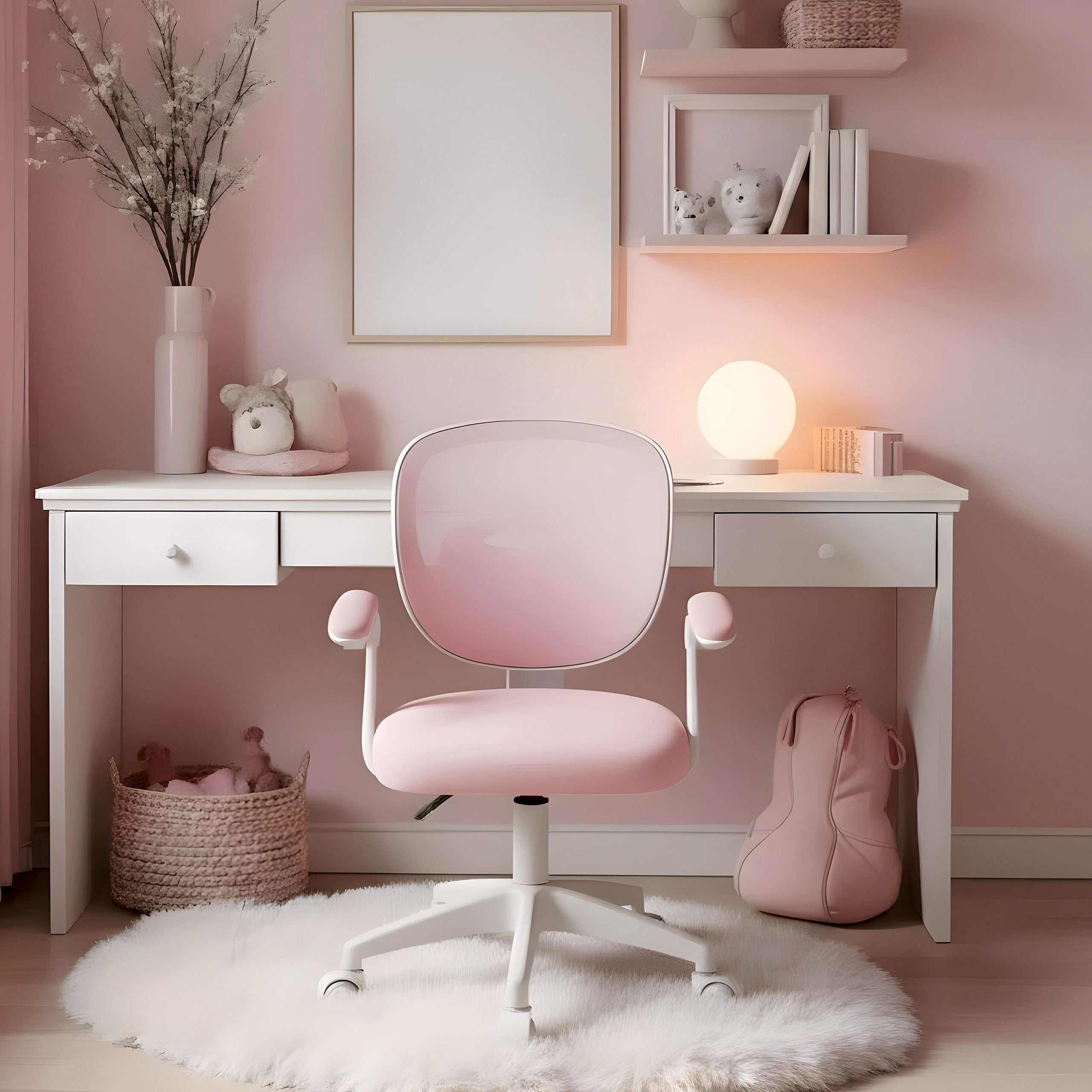 Dětská kancelářská židle Mark Adler Junior 3.0 růžová