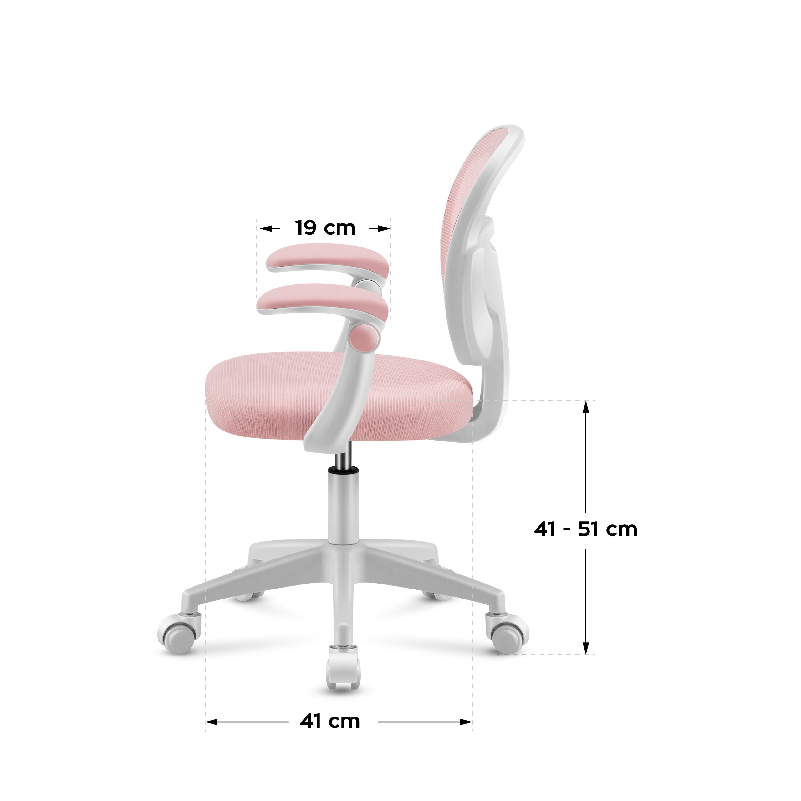 Dětská kancelářská židle Mark Adler Junior 3.0 růžová