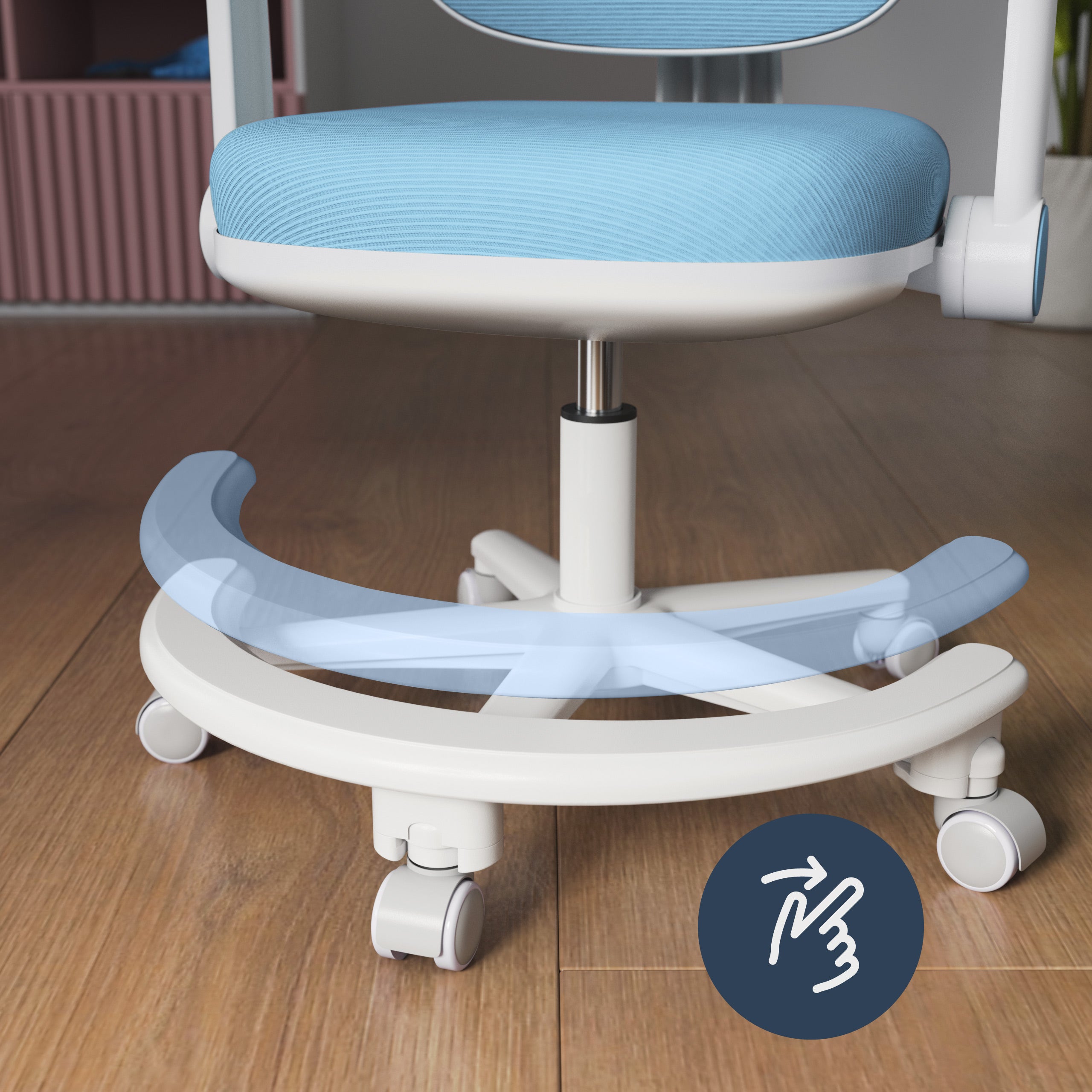 Ergonomická dětská židle k psacímu stolu Mark Adler Junior 3.6 Blue