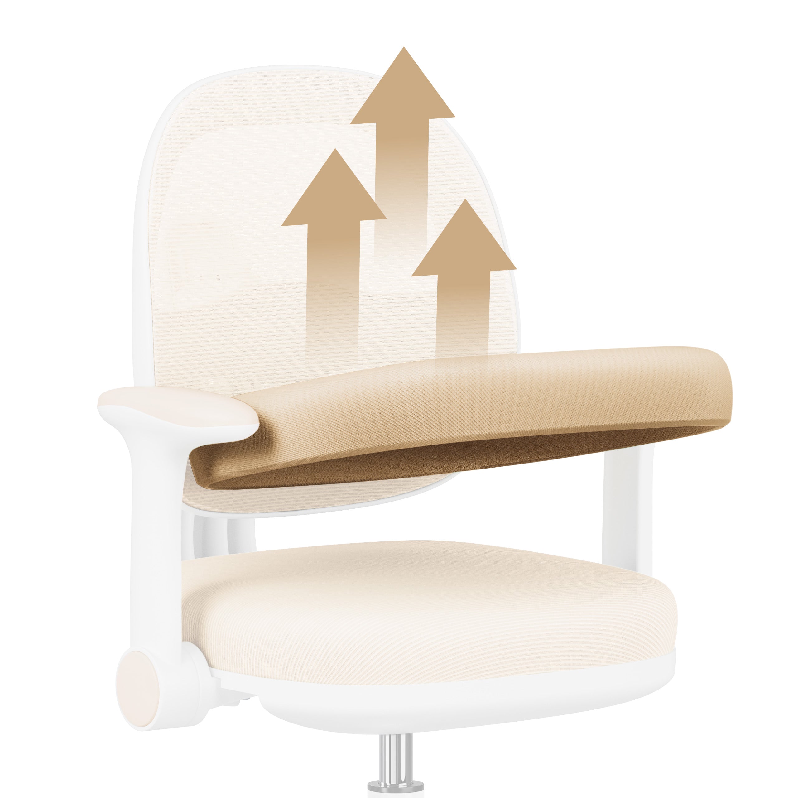 Ergonomická dětská židle k psacímu stolu Mark Adler Junior 3.6 Beige