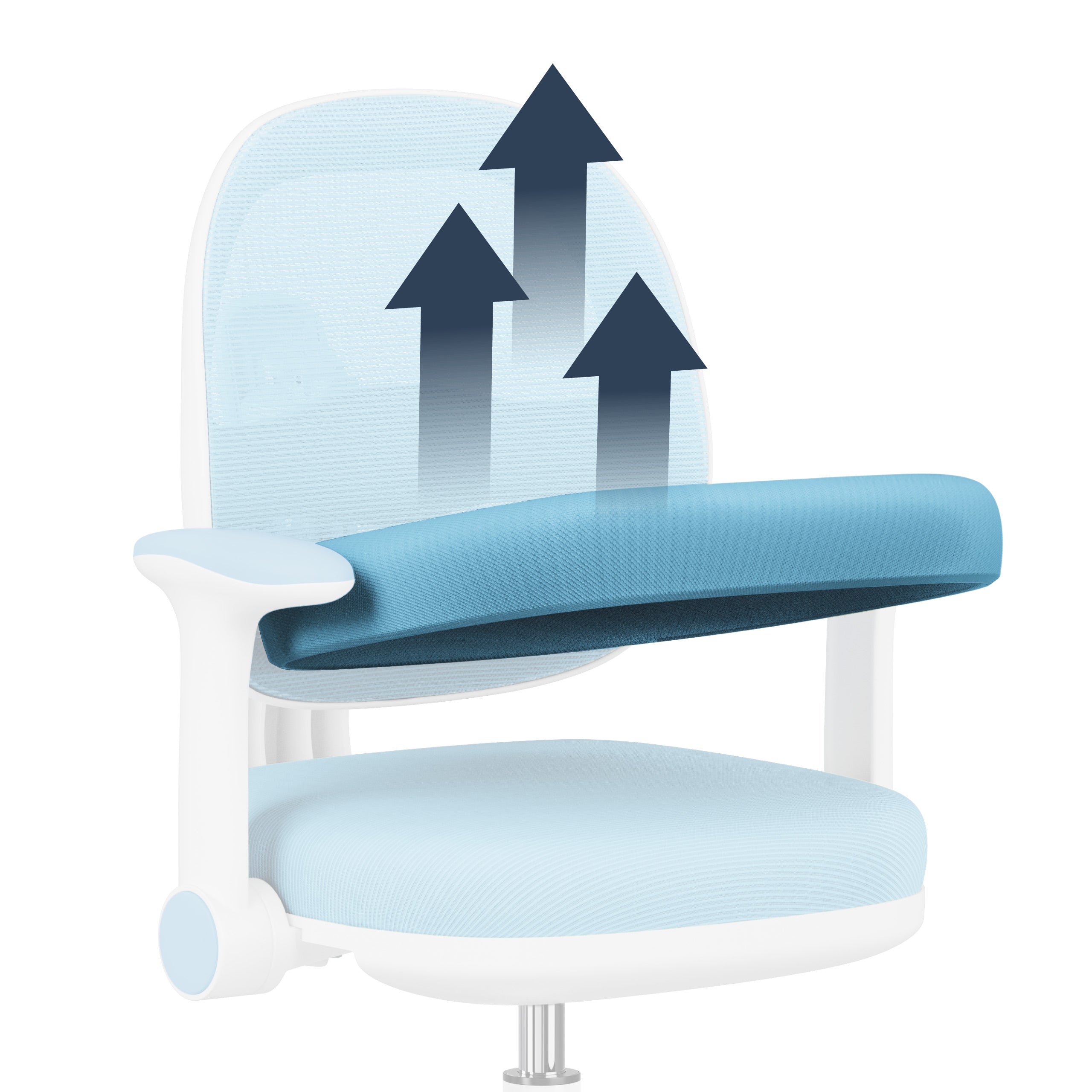 Ergonomická dětská židle k psacímu stolu Mark Adler Junior 3.6 Blue