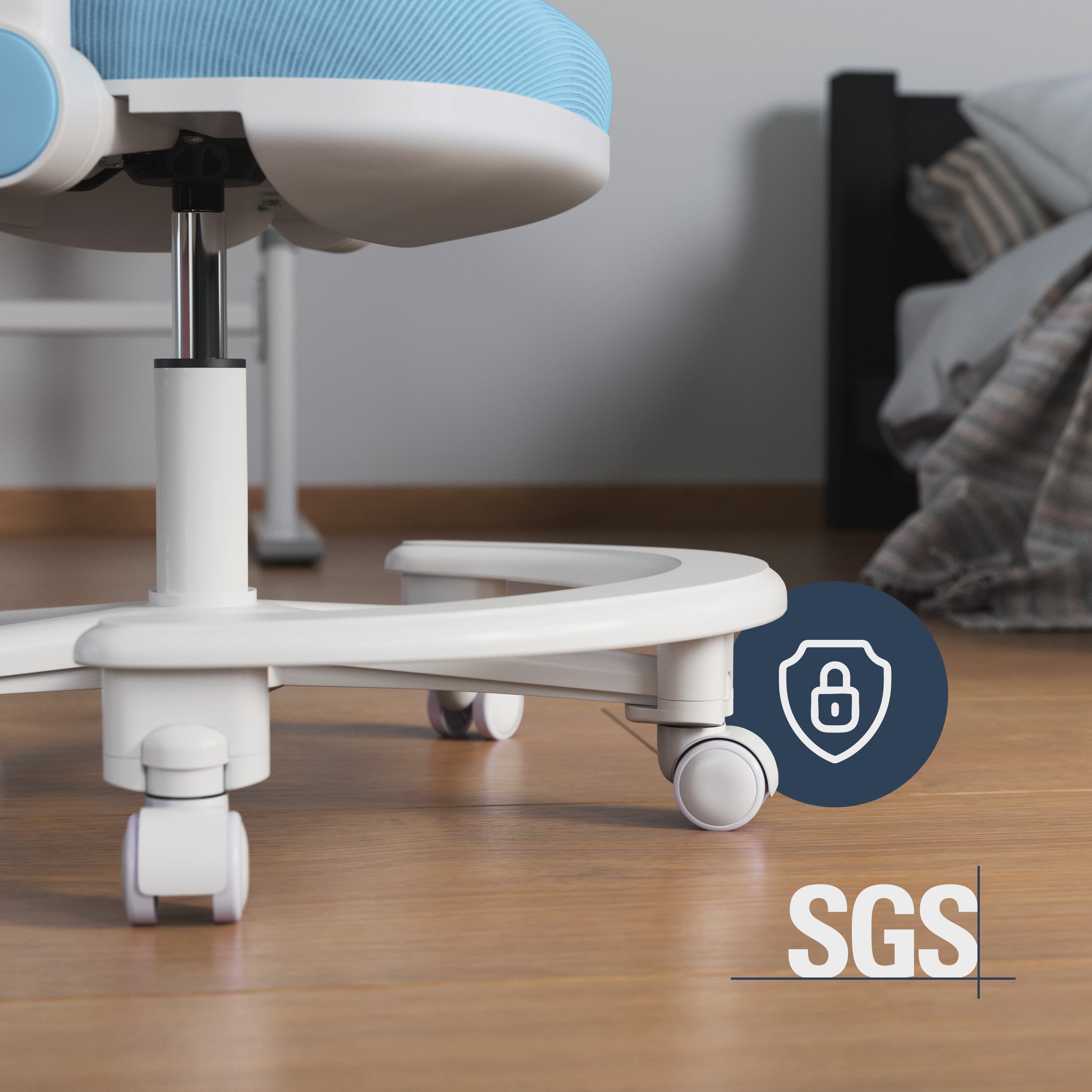 Ergonomická dětská židle k psacímu stolu Mark Adler Junior 3.6 Blue