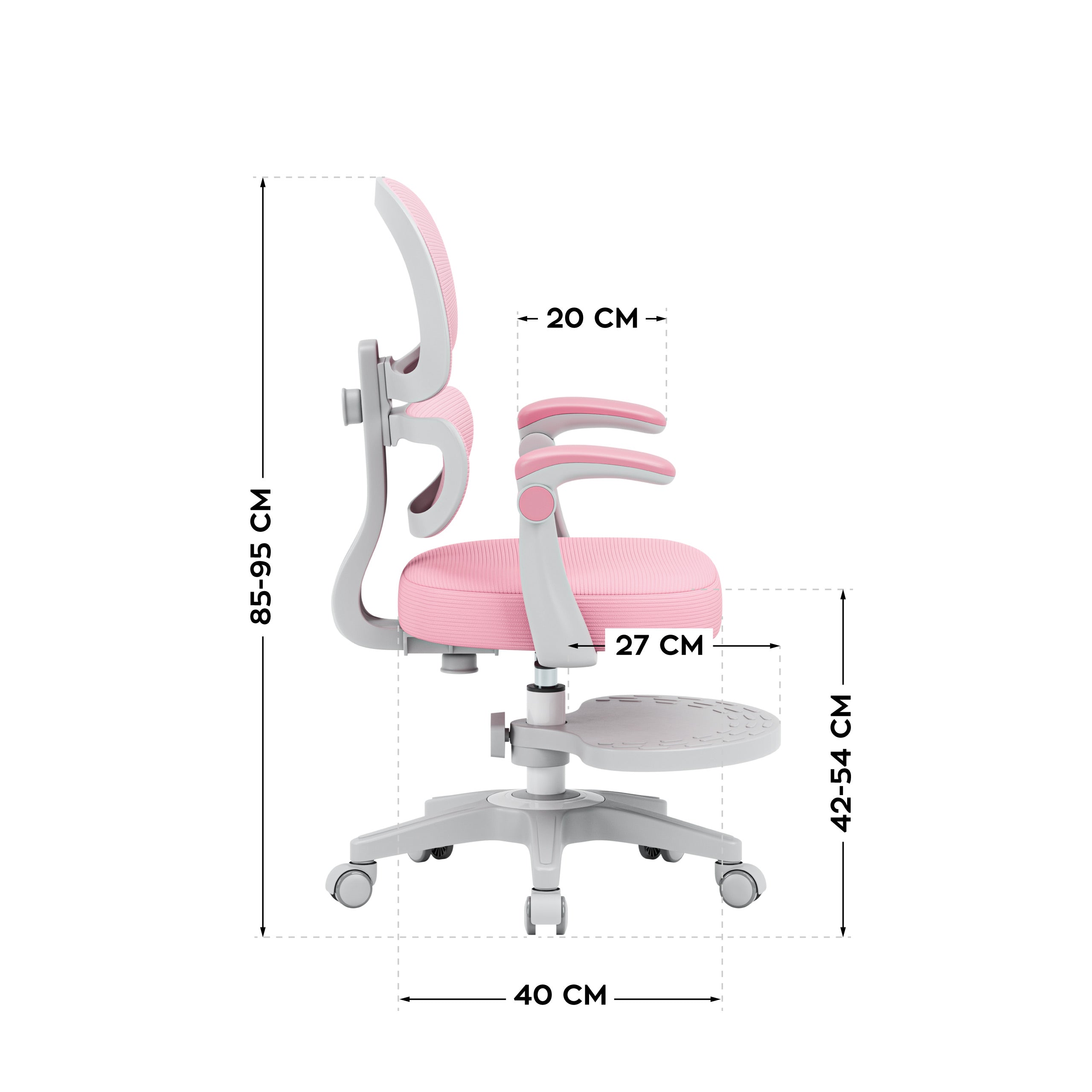 Ergonomická židle pro děti Mark Adler Junior 4.4 Pink