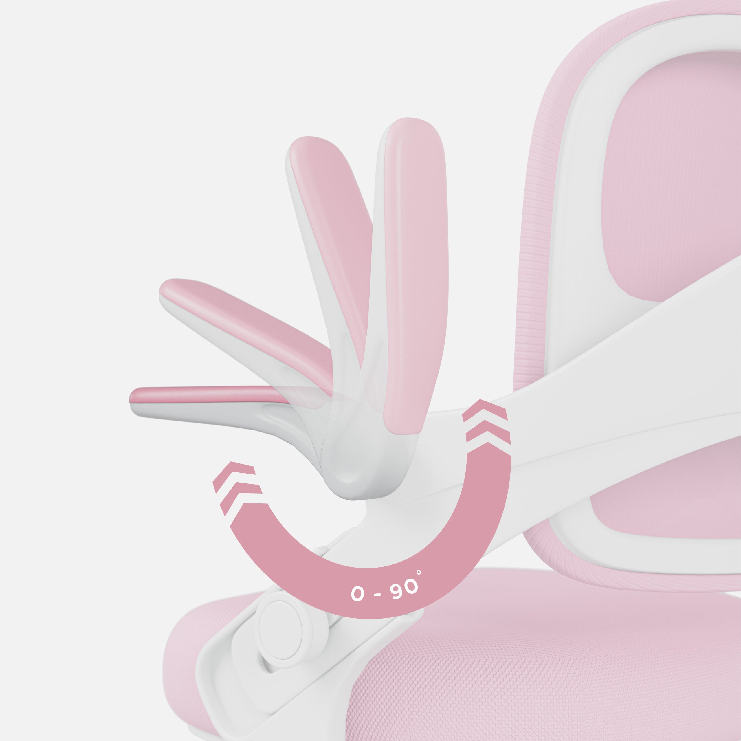 Dětská židle k psacímu stolu Mark Adler Junior 4.3 Pink