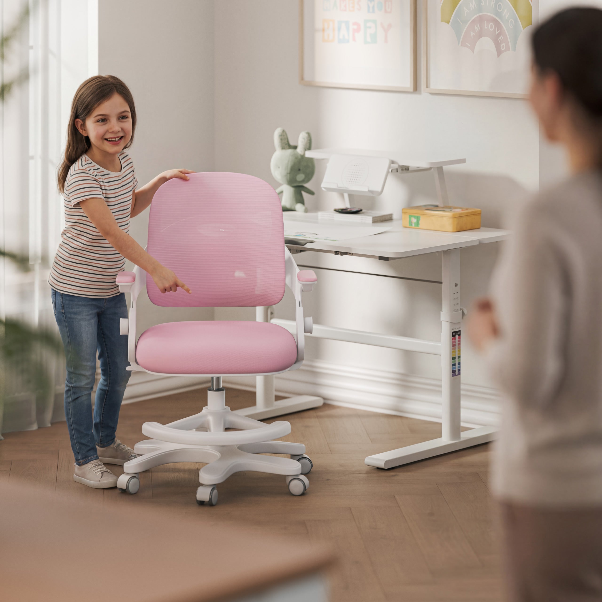 Dětská židle k psacímu stolu Mark Adler Junior 4.3 Pink