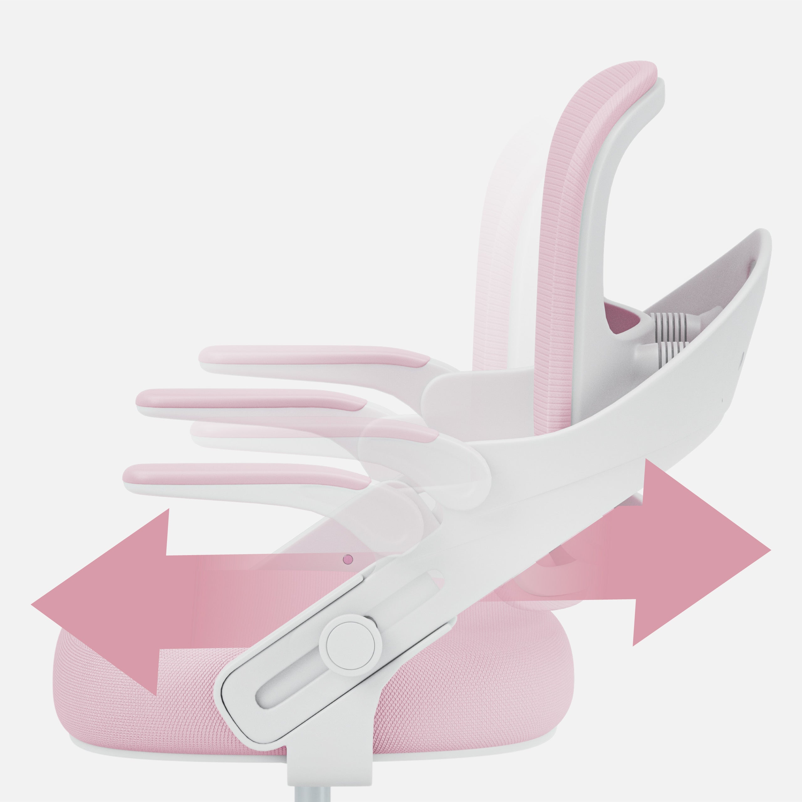 Dětská židle k psacímu stolu Mark Adler Junior 4.3 Pink