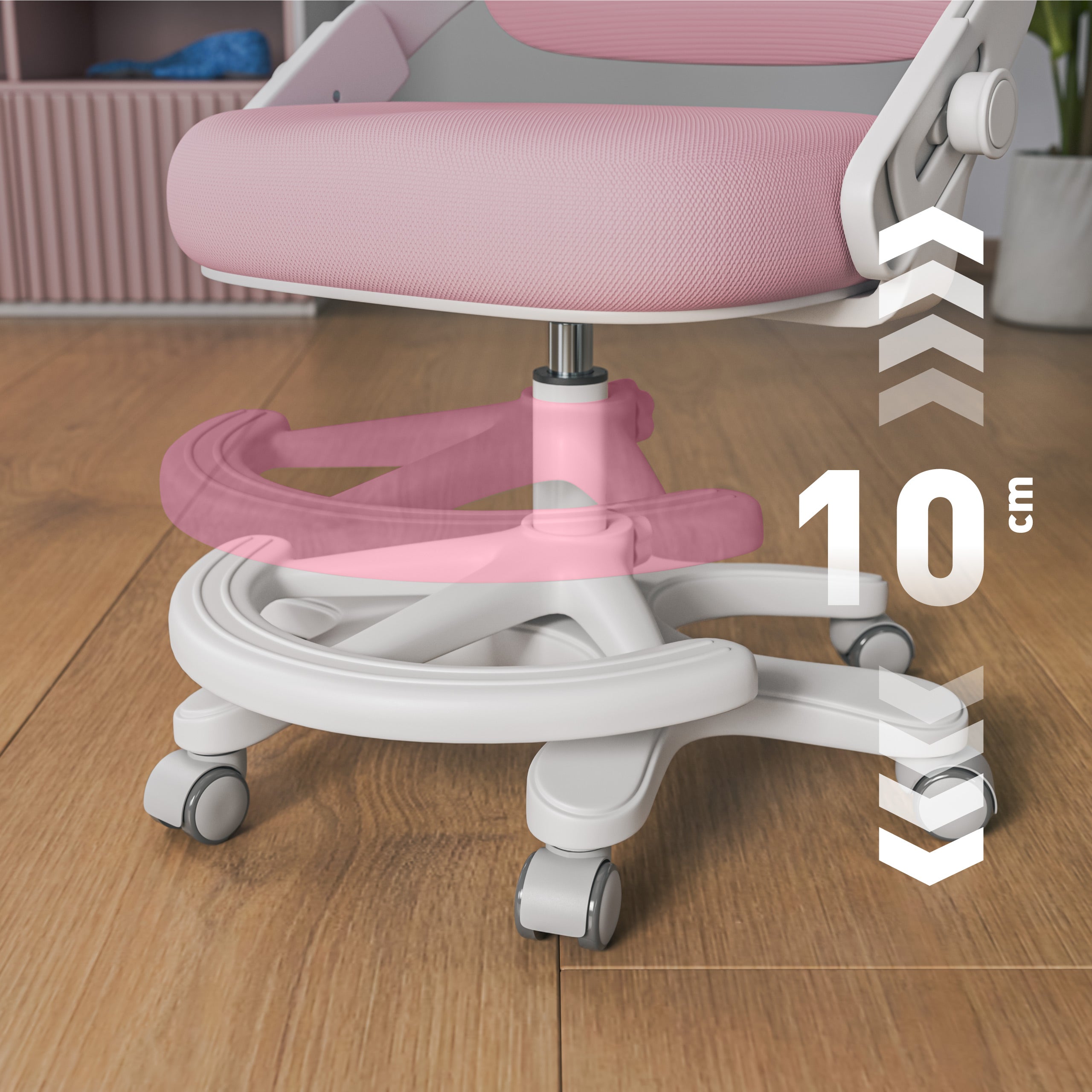 Dětská židle k psacímu stolu Mark Adler Junior 4.3 Pink