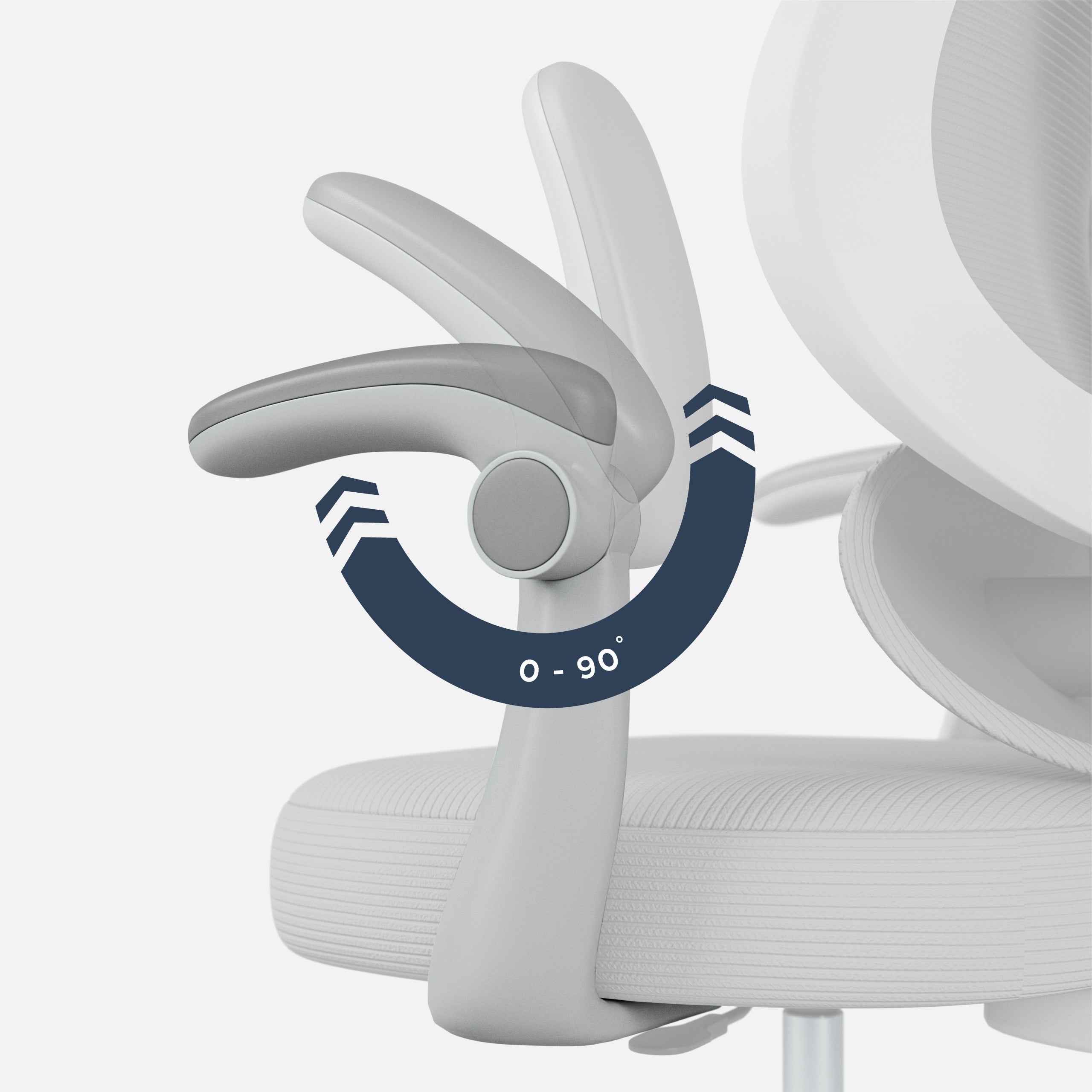 Dětská kancelářská židle Mark Adler Junior 4.5 šedá