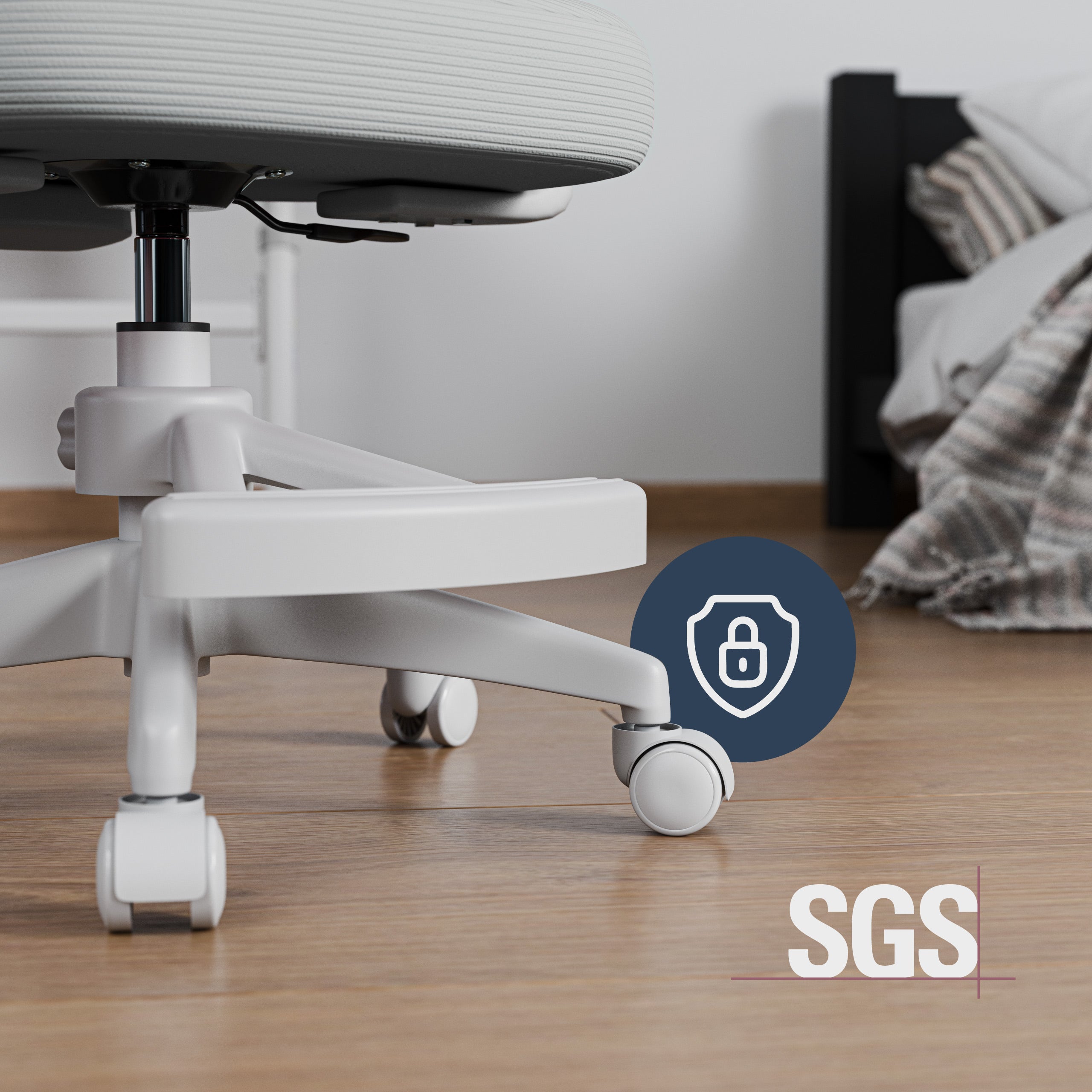 Dětská kancelářská židle Mark Adler Junior 4.5 šedá