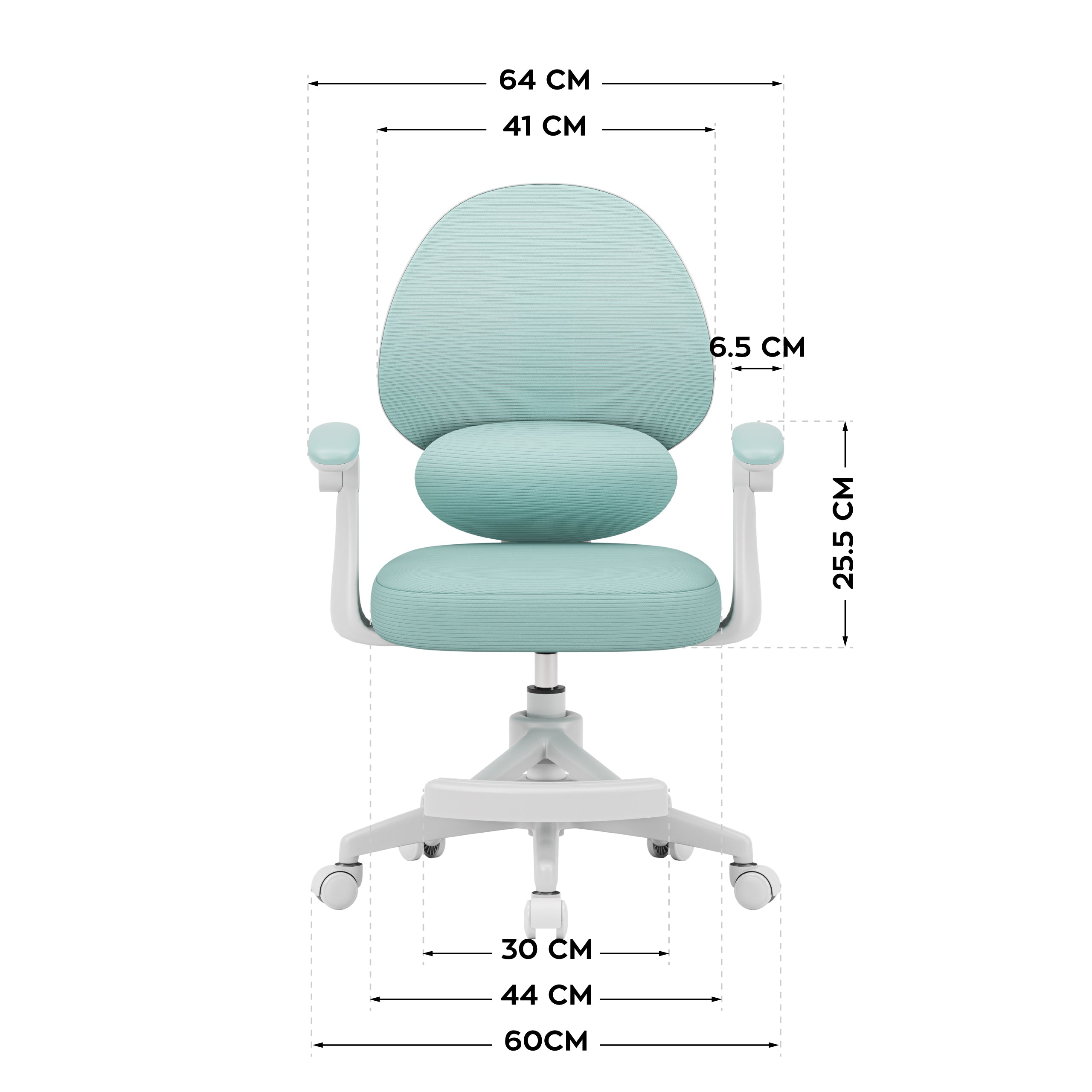 Dětská kancelářská židle Mark Adler Junior 4.5 Mint