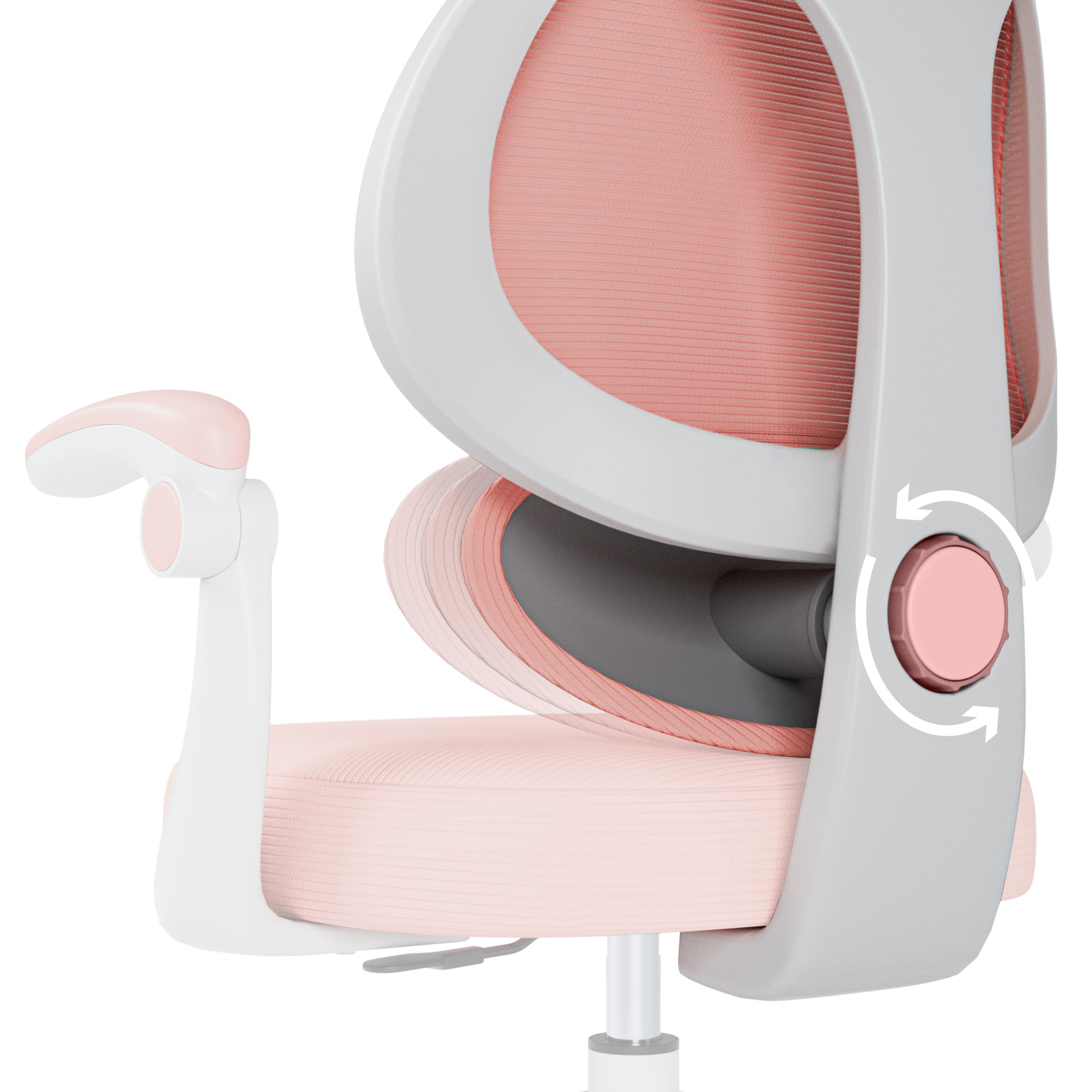 Dětská kancelářská židle Mark Adler Junior 4.5 růžová