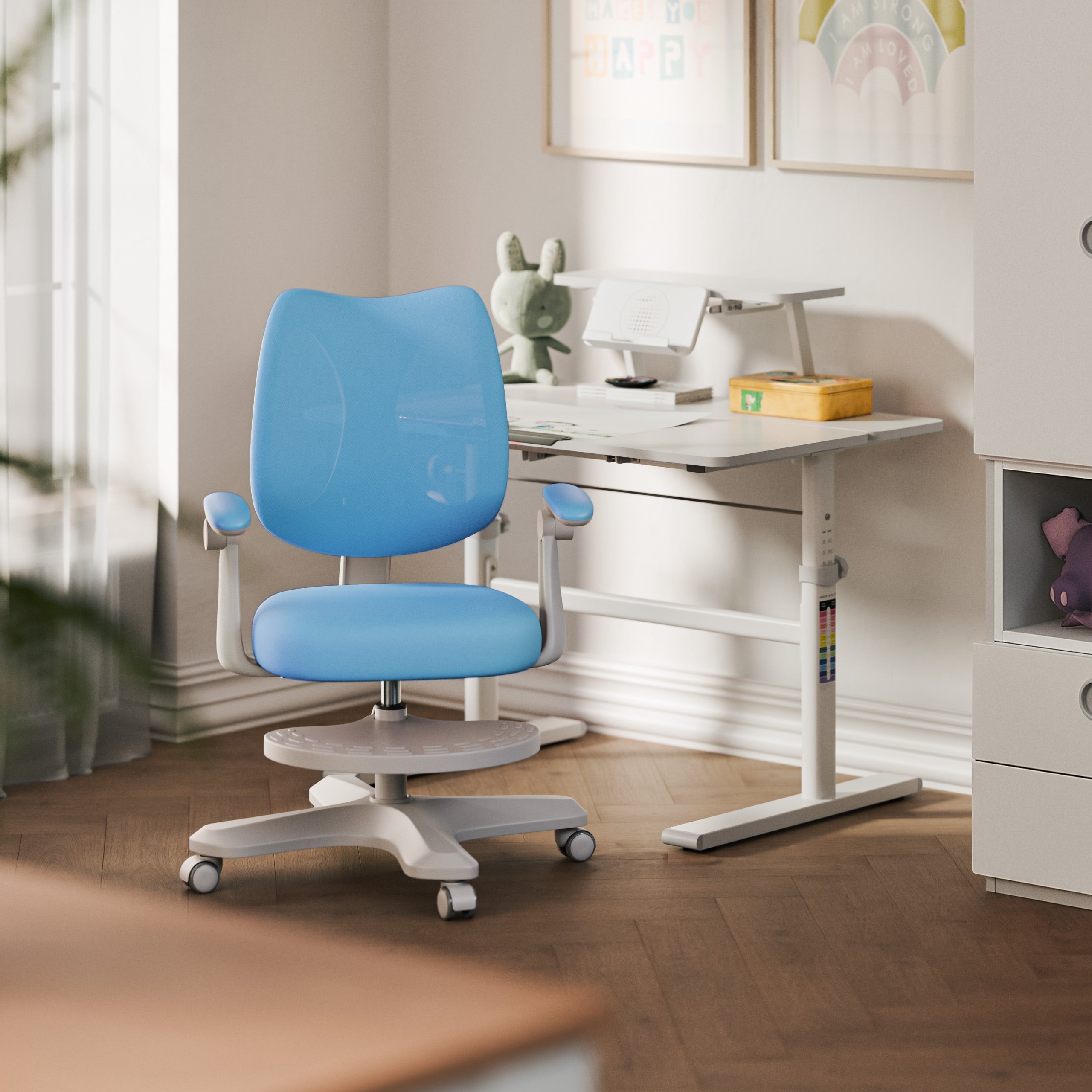 Dětská ergonomická židlička Mark Adler Junior 4.6 modrá