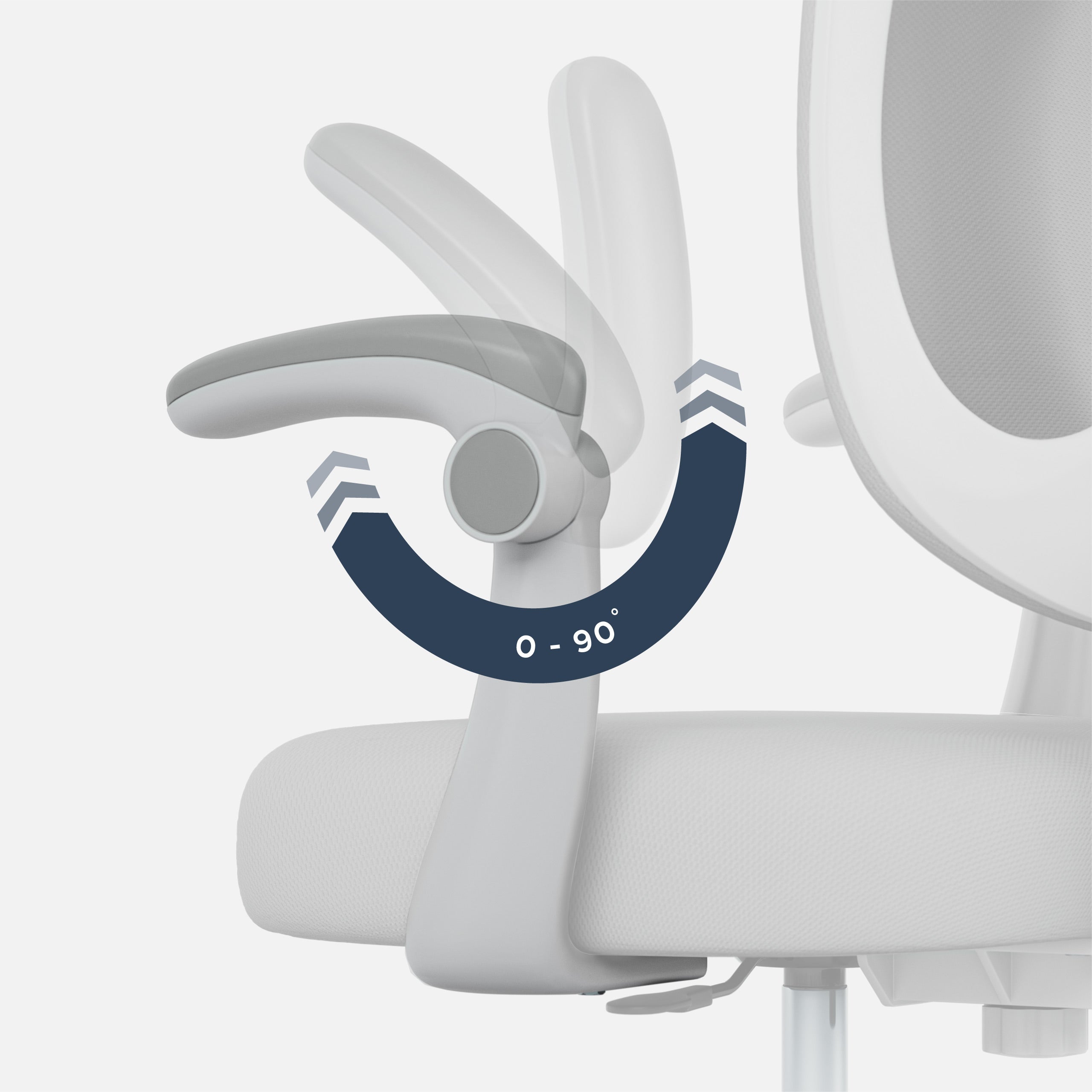 Dětská ergonomická židlička Mark Adler Junior 4.6 šedá