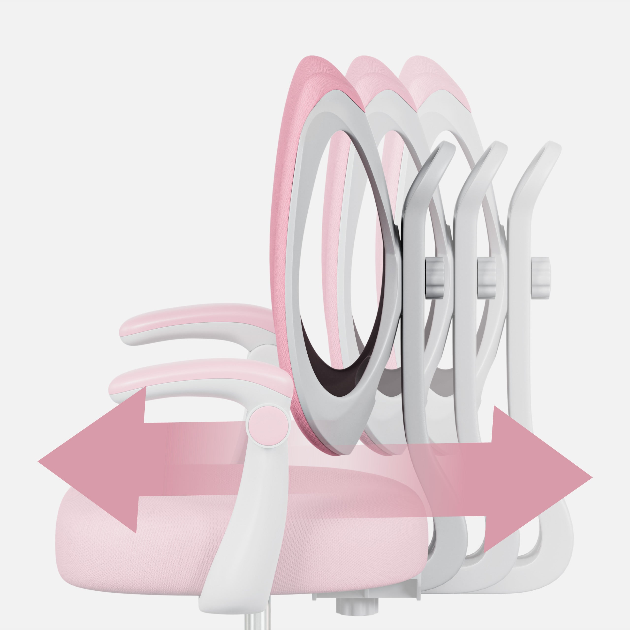 Dětská ergonomická židlička Mark Adler Junior 4.6 růžová